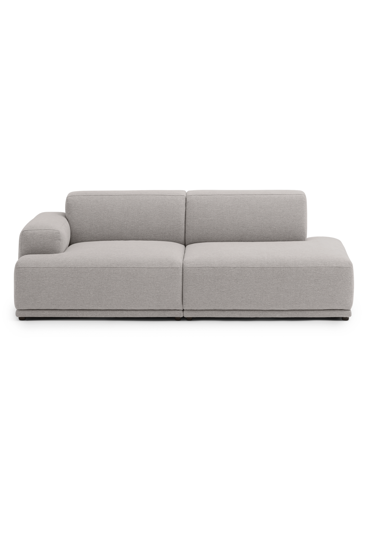 Connect Soft Modular Sofa, 2 seater, Clay12