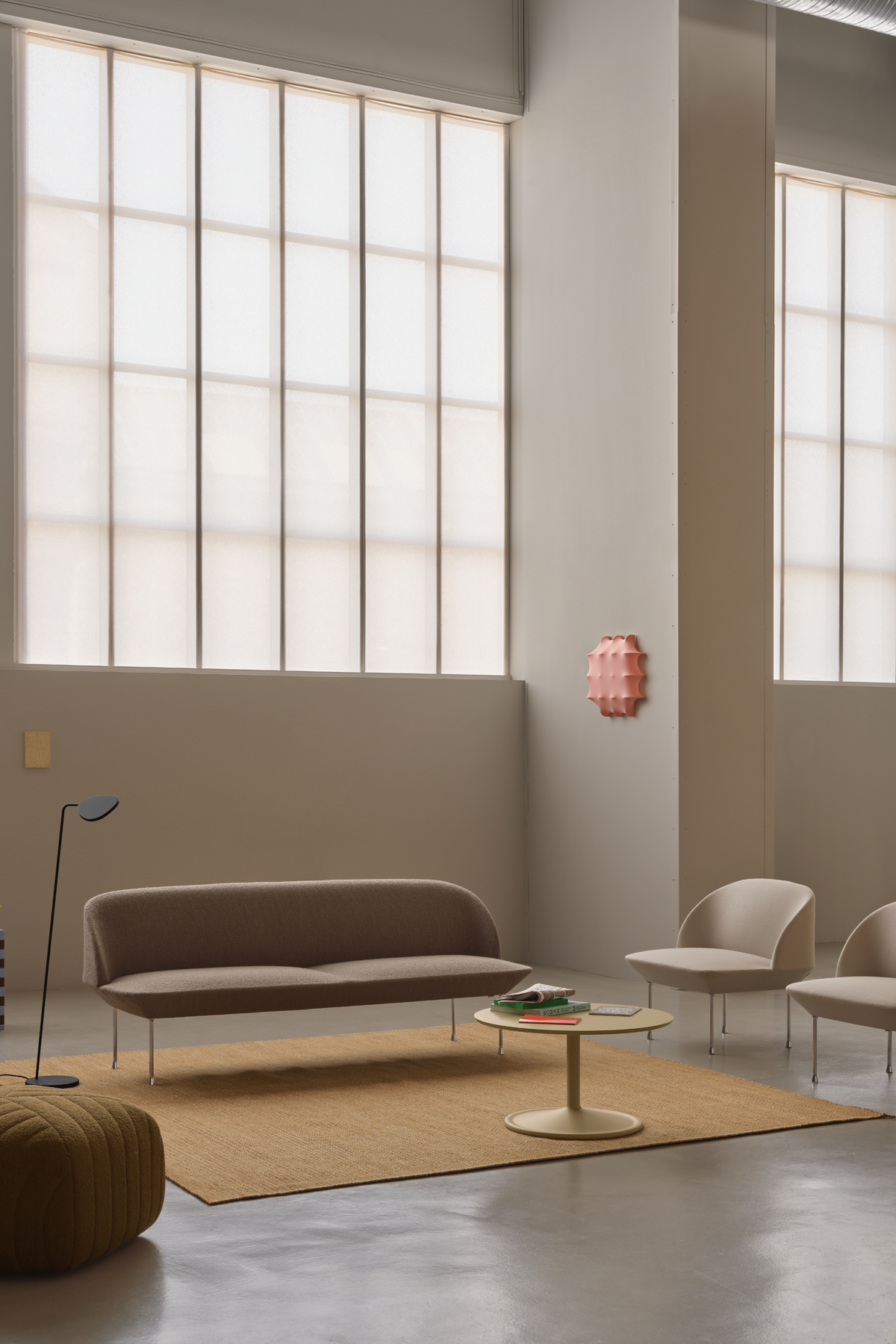 Oslo Sofa, 3 seater, Fiord 422