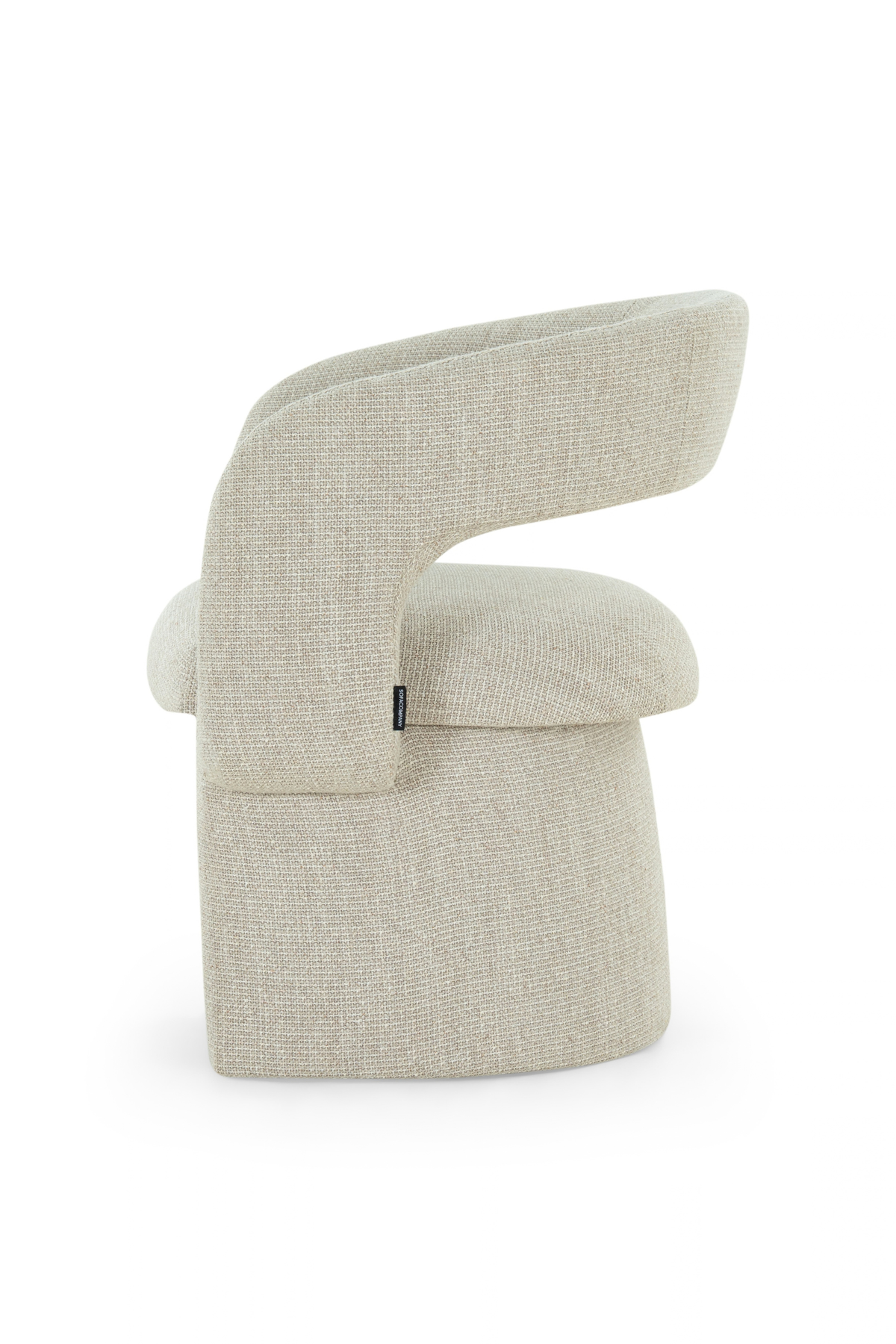 Asger Dining Chair, Nola Sand