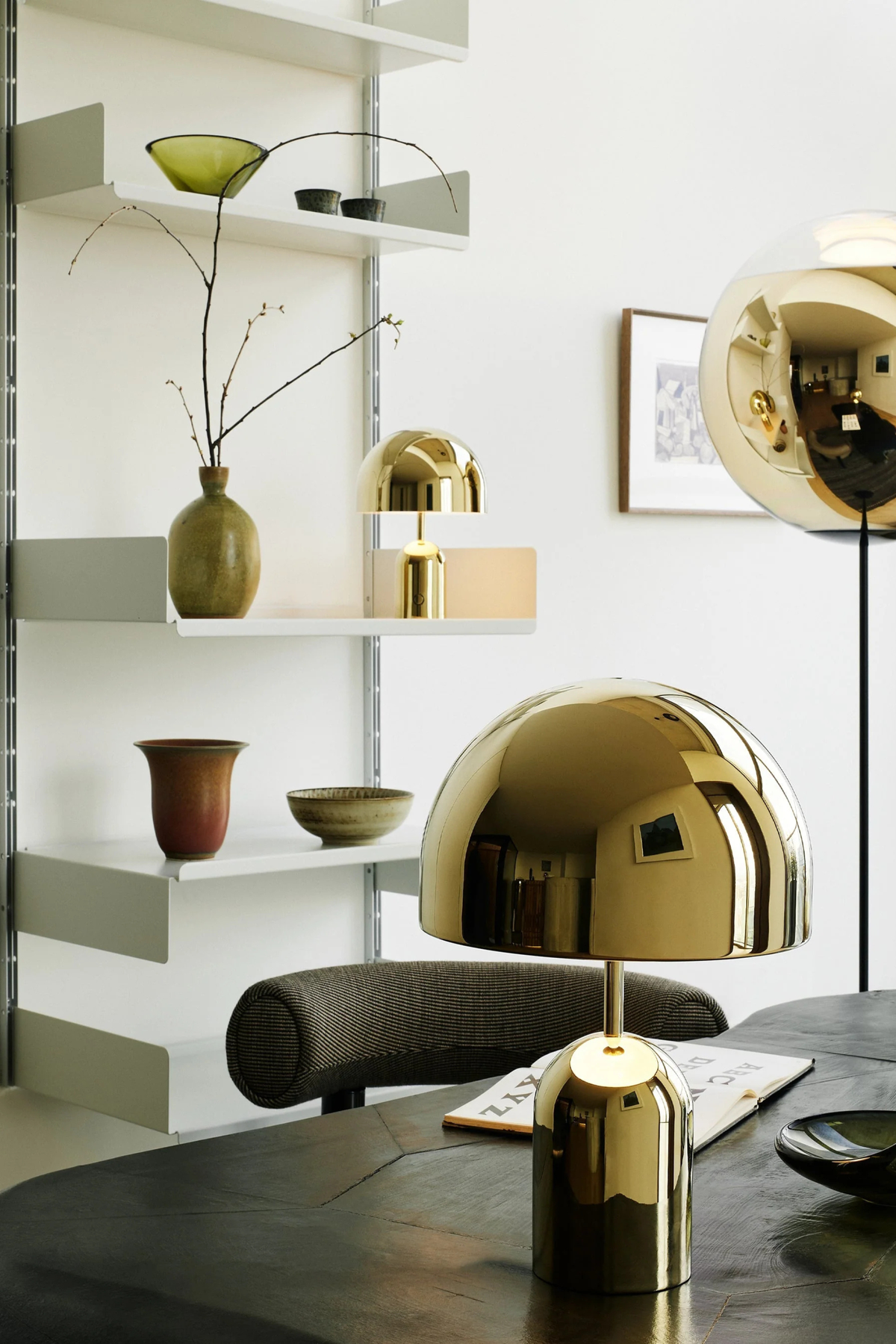 Bell Table Light Gold