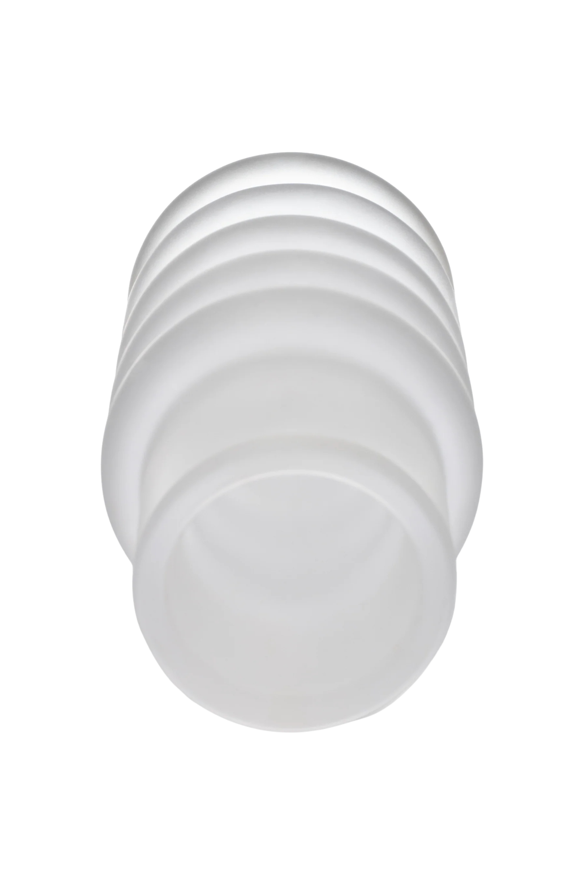 Press Stem Vase Frosted
