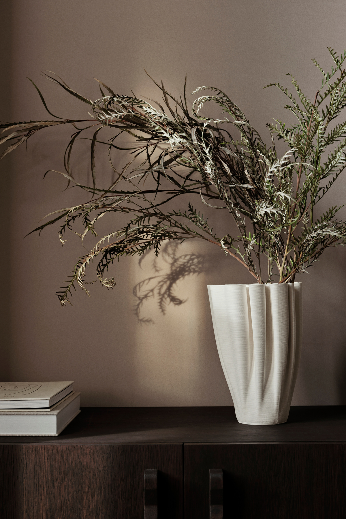 Dedali Vase Large, Off-White
