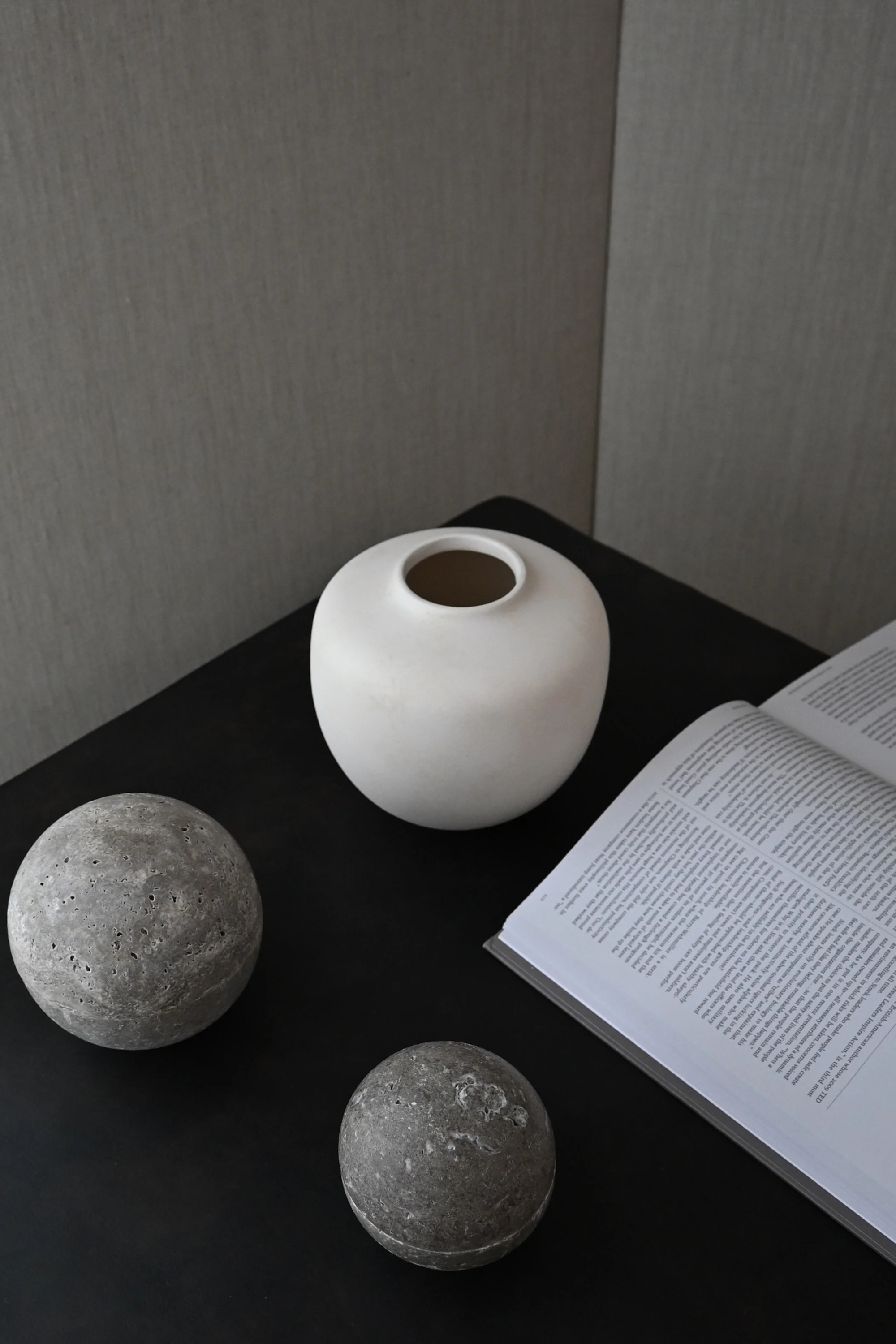 Sunao Vase, petit, birch