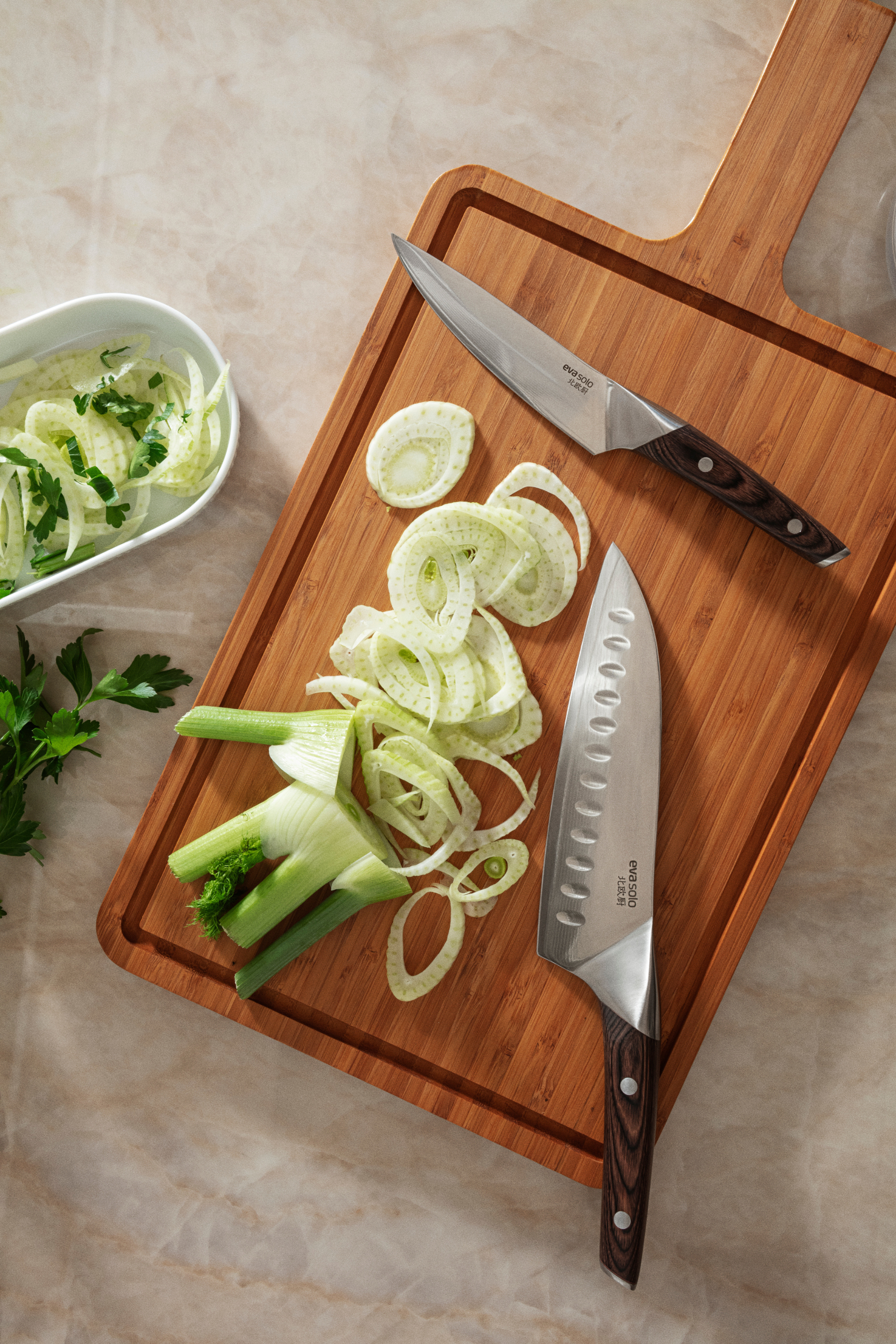 Nordic Kitchen Big Bamboo Cutting Board