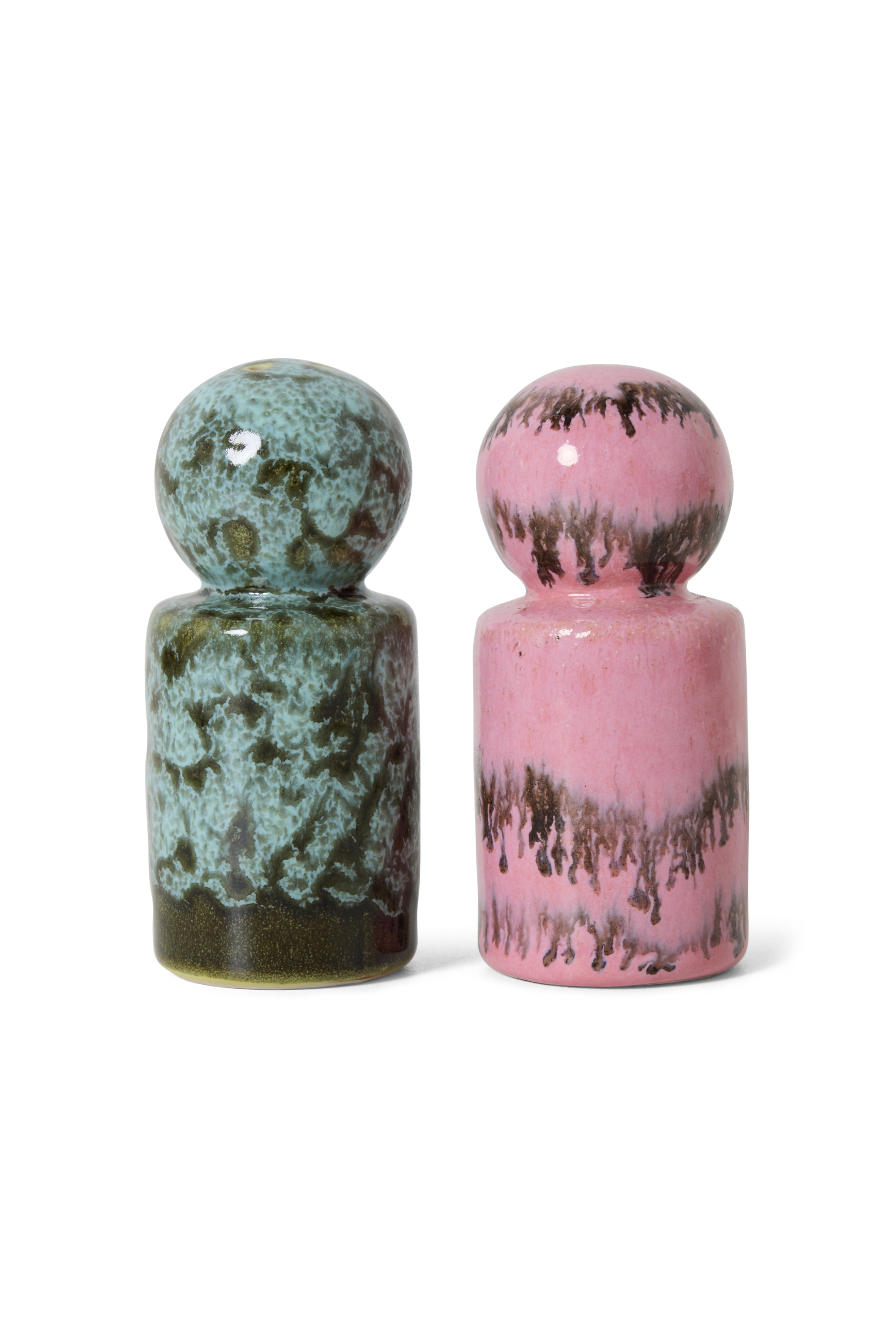 70s Ceramics bors- és sótartó, Baroque