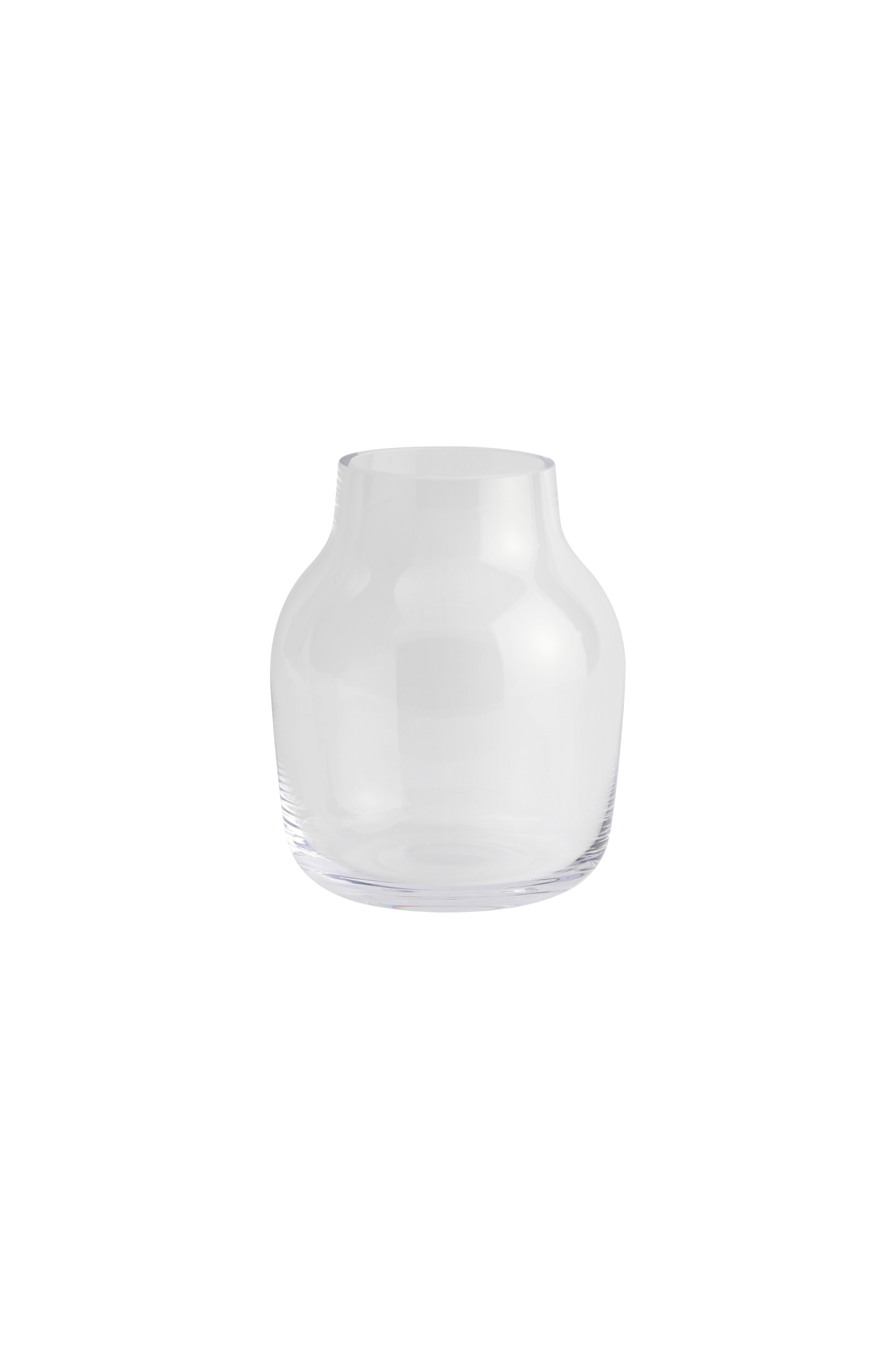 Silent Clear Vase ø11 cm