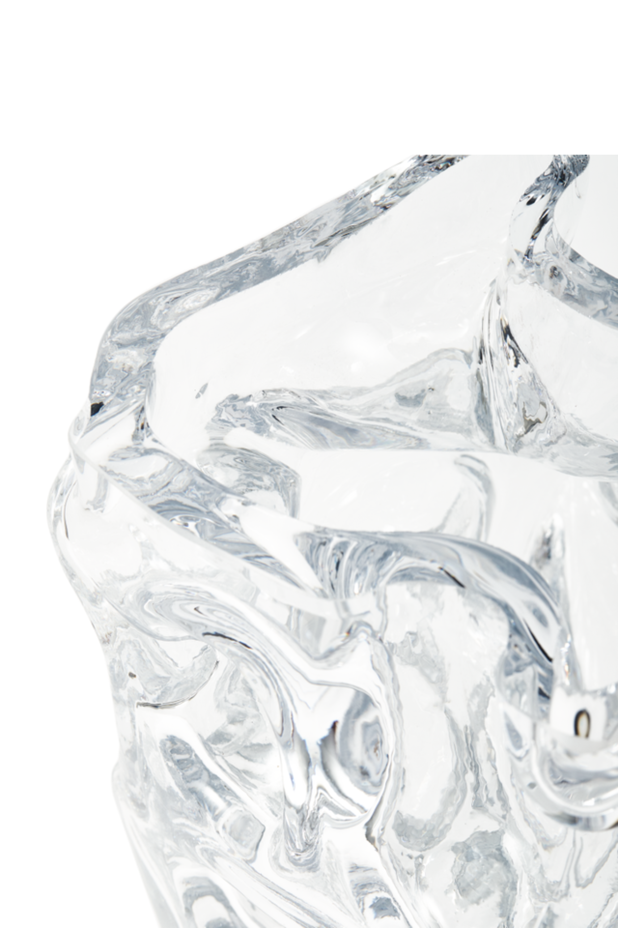 Ice Vase, clear