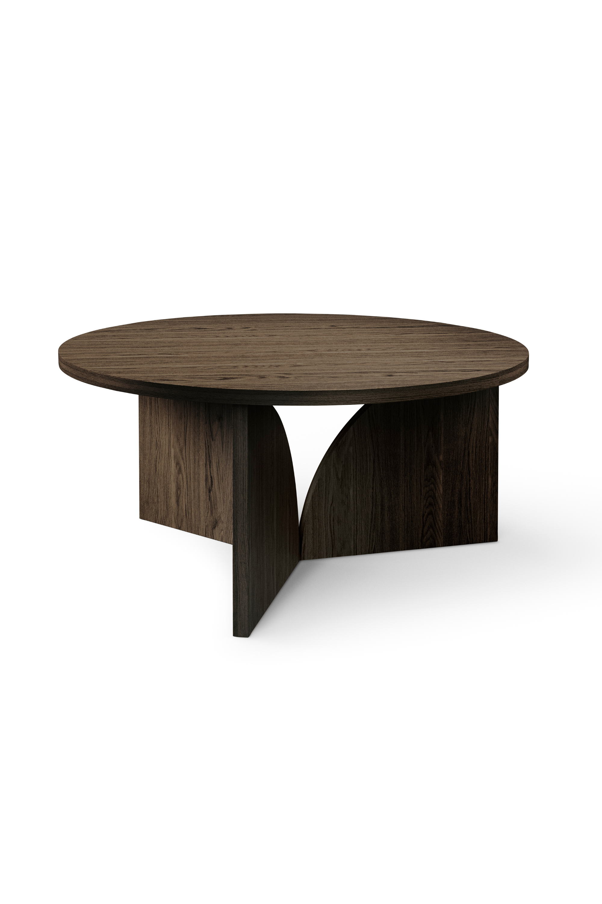 Cece Coffee table ø70 cm Burned Oak