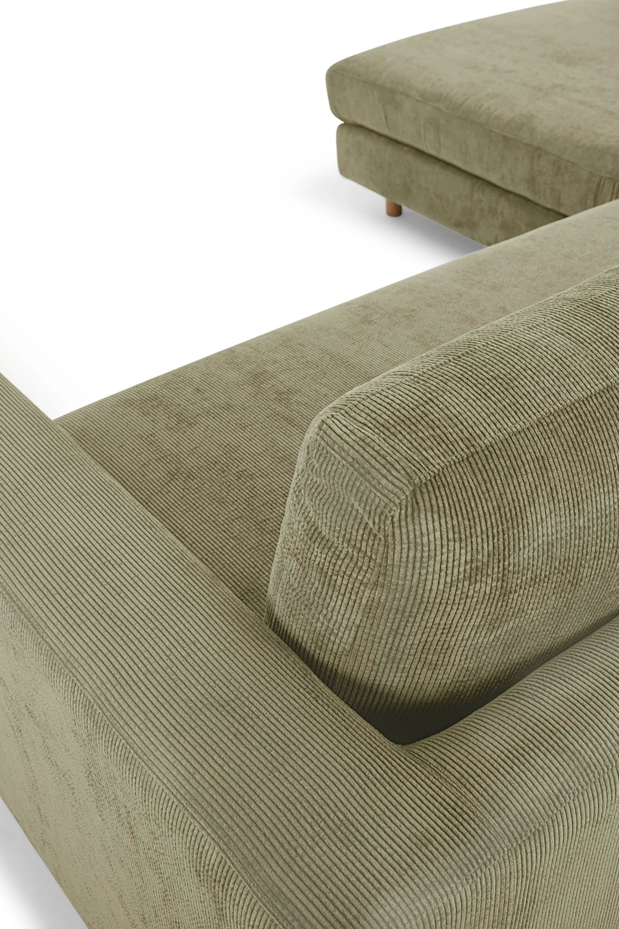 Douglas Corner sofa left Free Sage