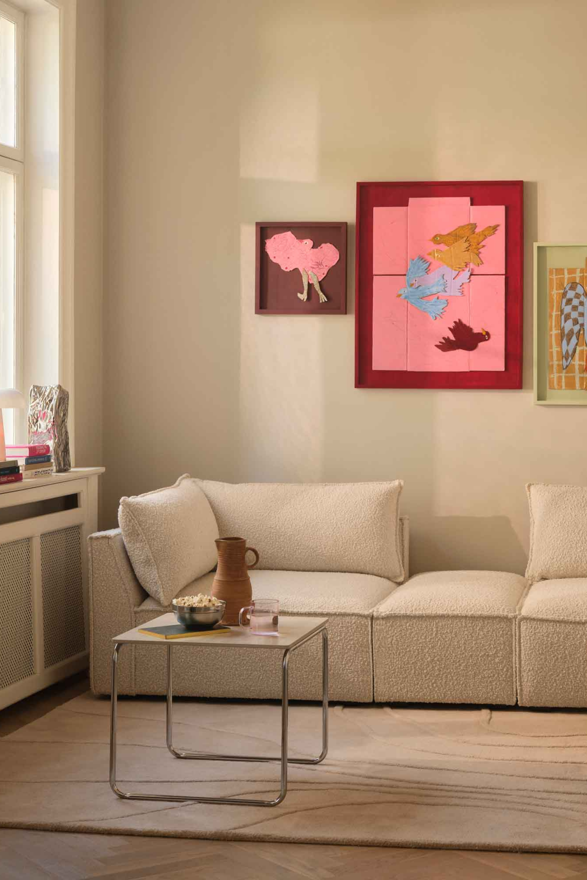 Marlon Coffee table, 50x50 cm chrome