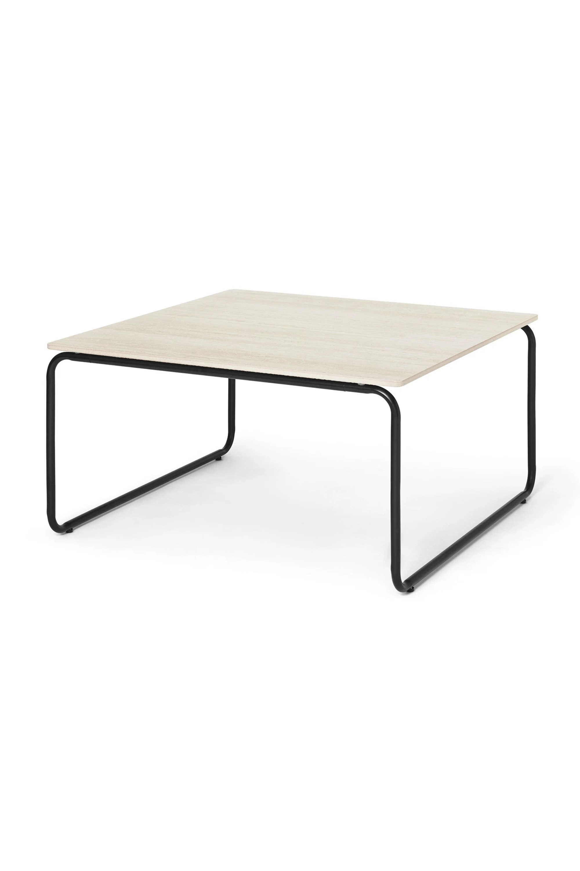 Marlon Coffee table, 70x70 cm Black Metal
