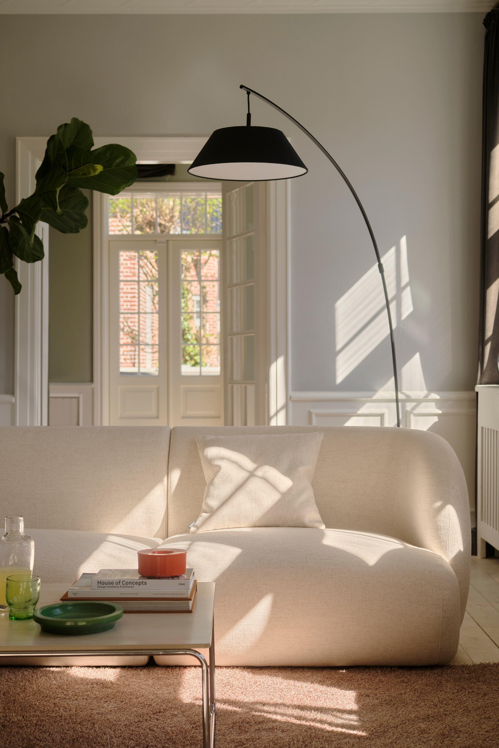 Paula 3 Moonlight Sand Sofa