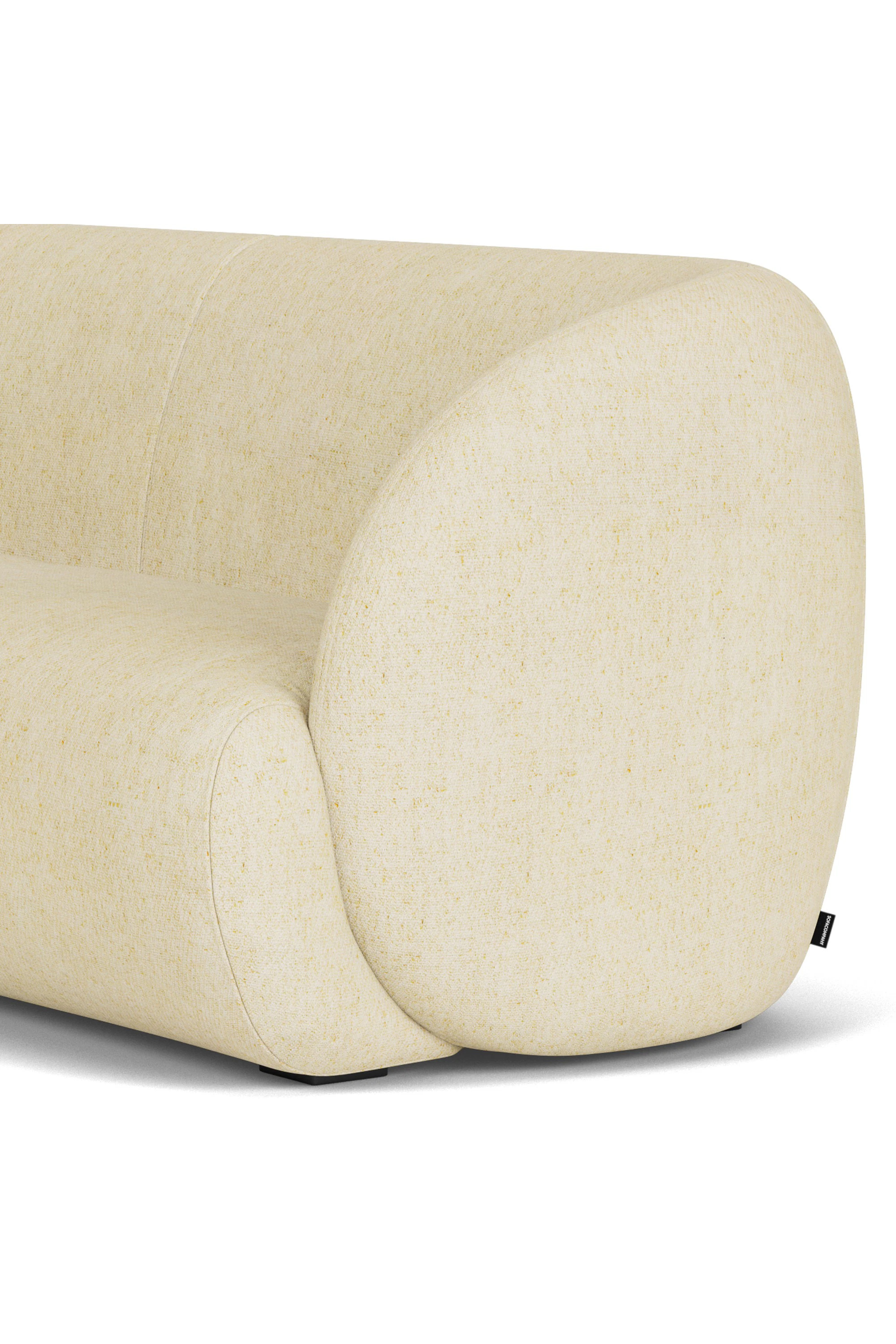 Paula 3 Moonlight Sand Sofa