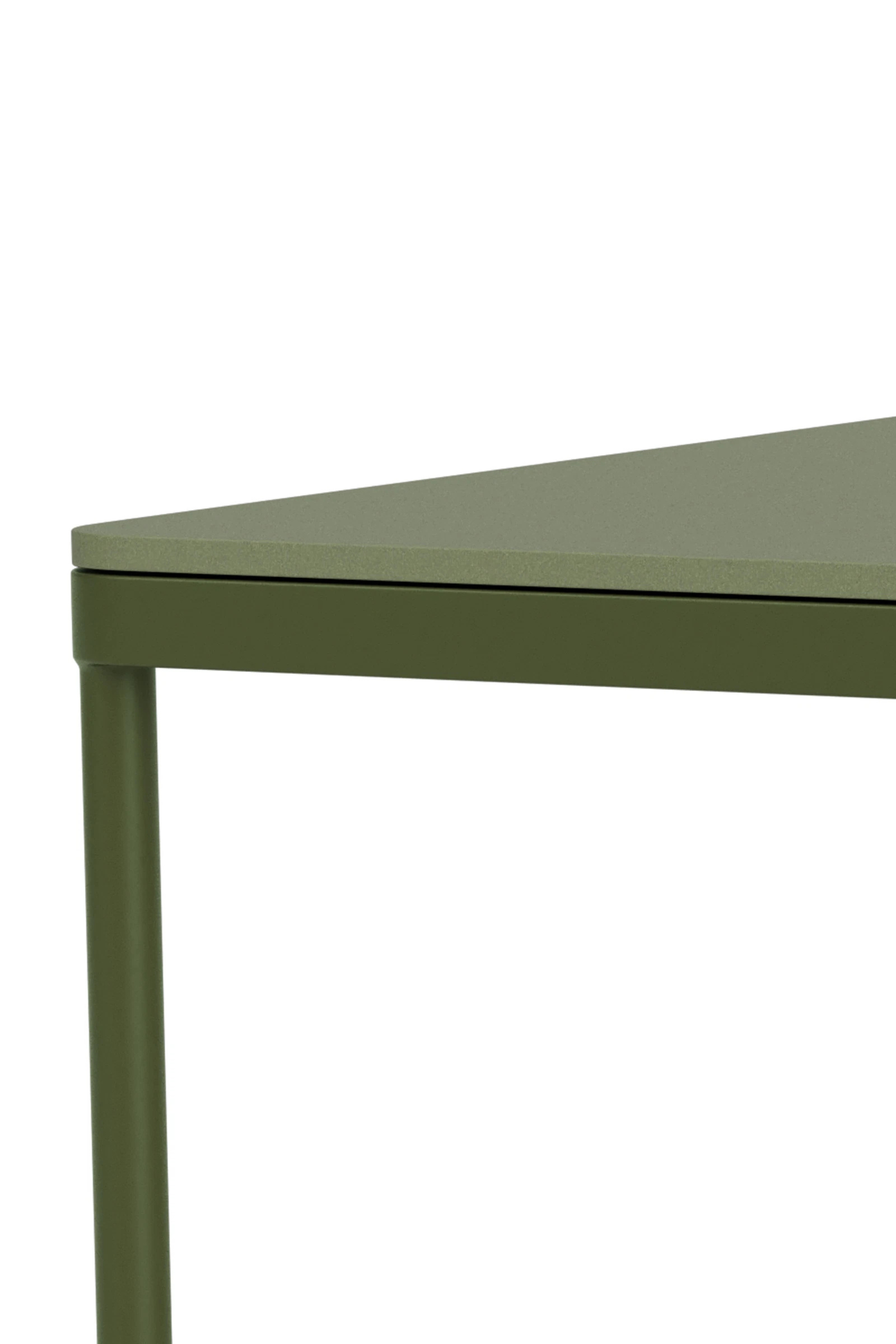Vincent Outdoor Coffee table 88 x 88 Olive Green Steel