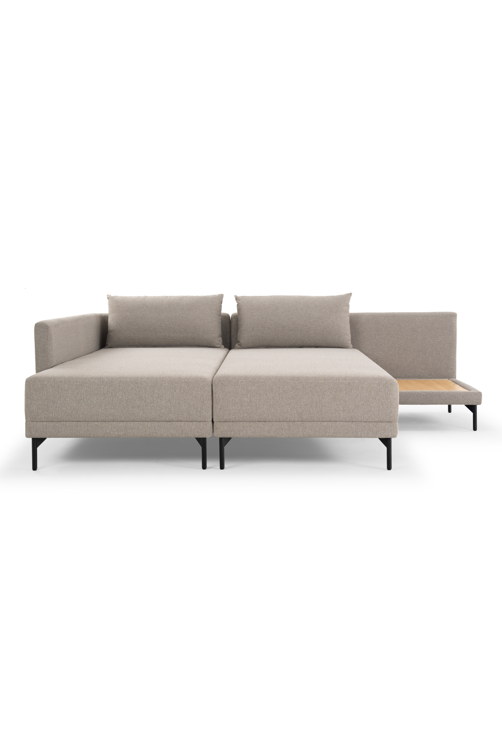 Vivica Sleeper sofa chaise longue left Agnes Brown