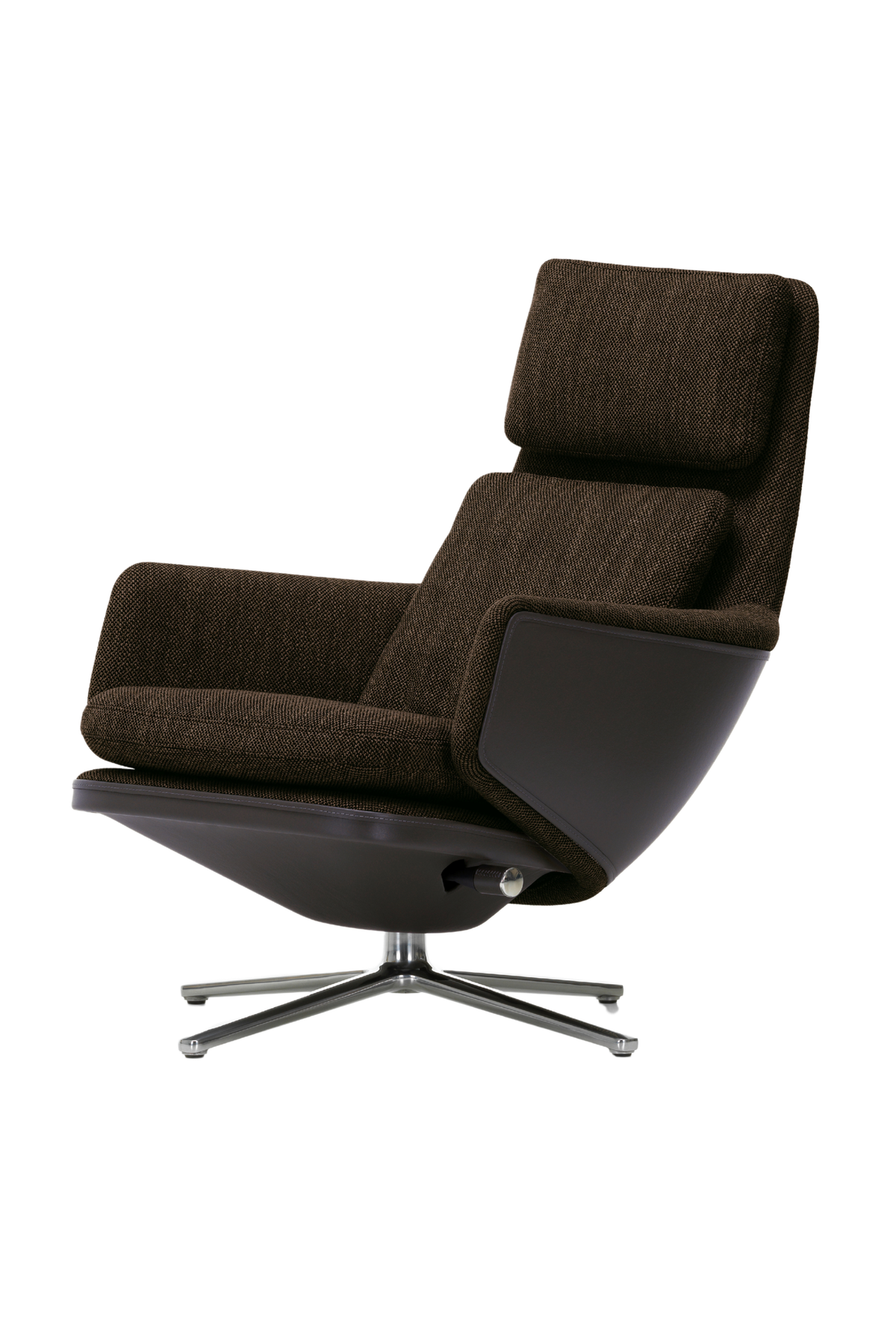 Grand Relax Lounge Chair, Corsaro / Leather Forte, Dark brown/melange, Chocolate