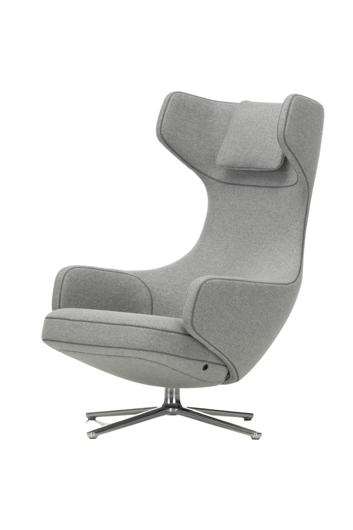 Grand Repos Lounge Szék, Cosy 2 Keresztöltéssel, Pebble grey