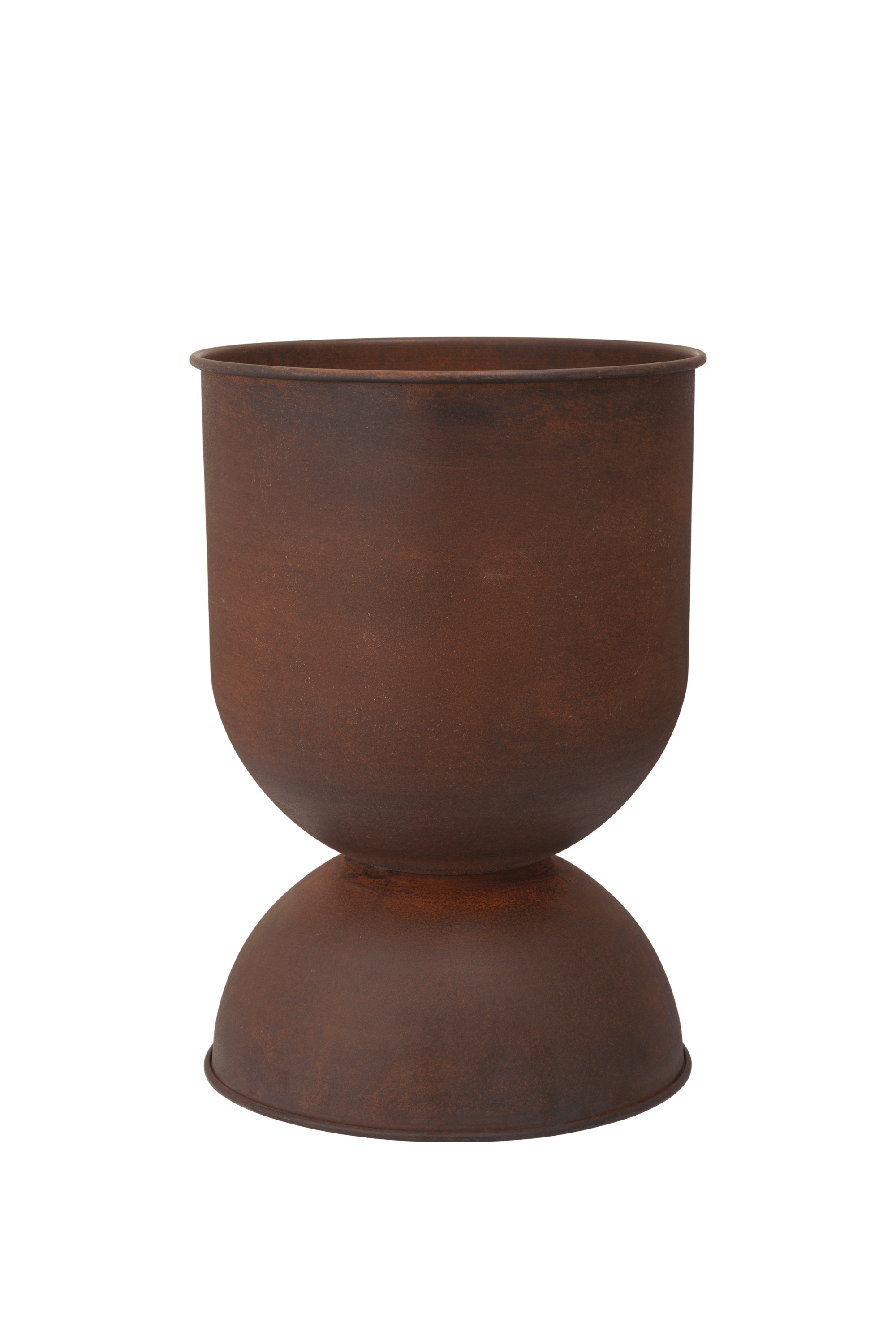 Hourglass Pot - Rust, Medium