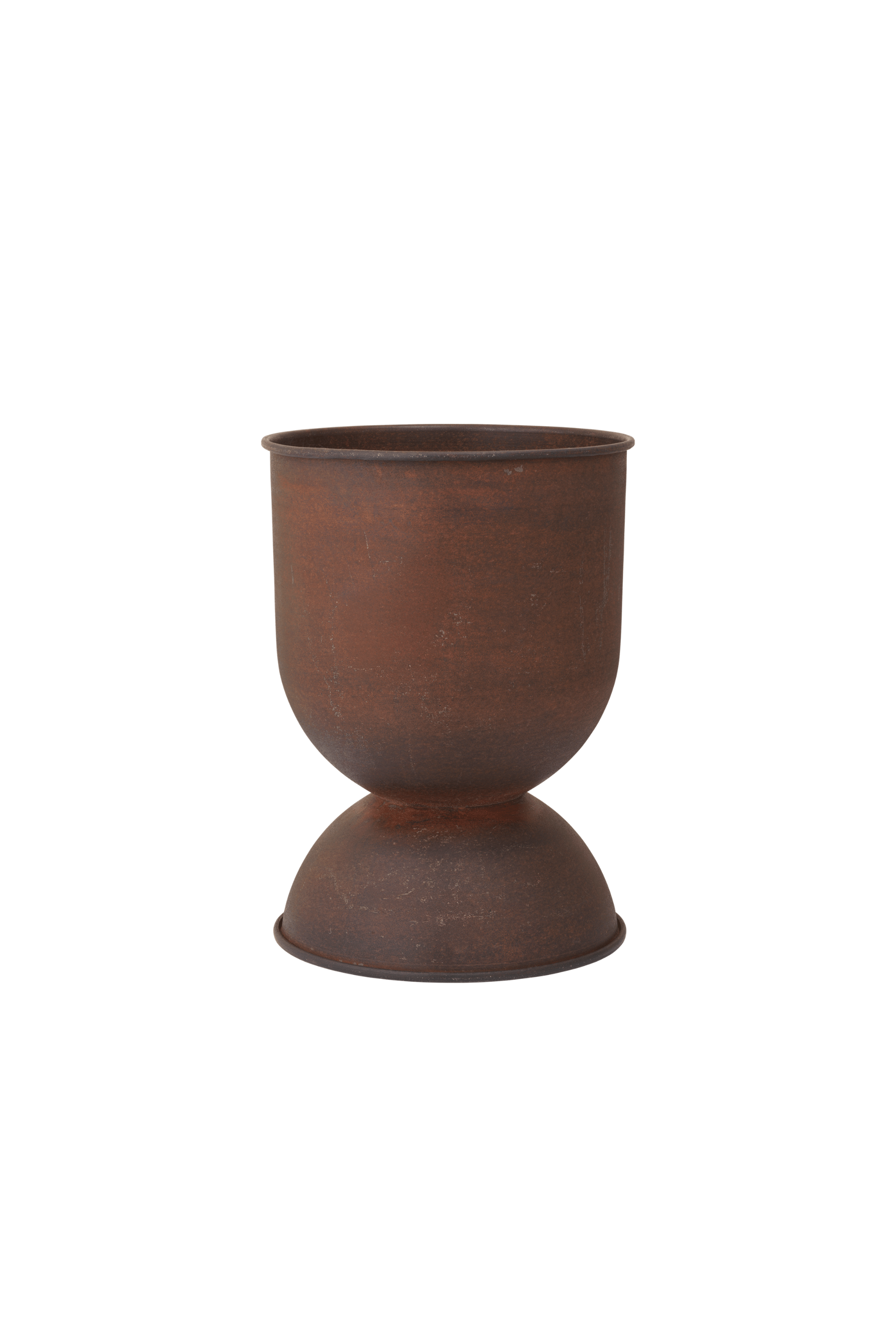 Hourglass Pot - Rust, Small