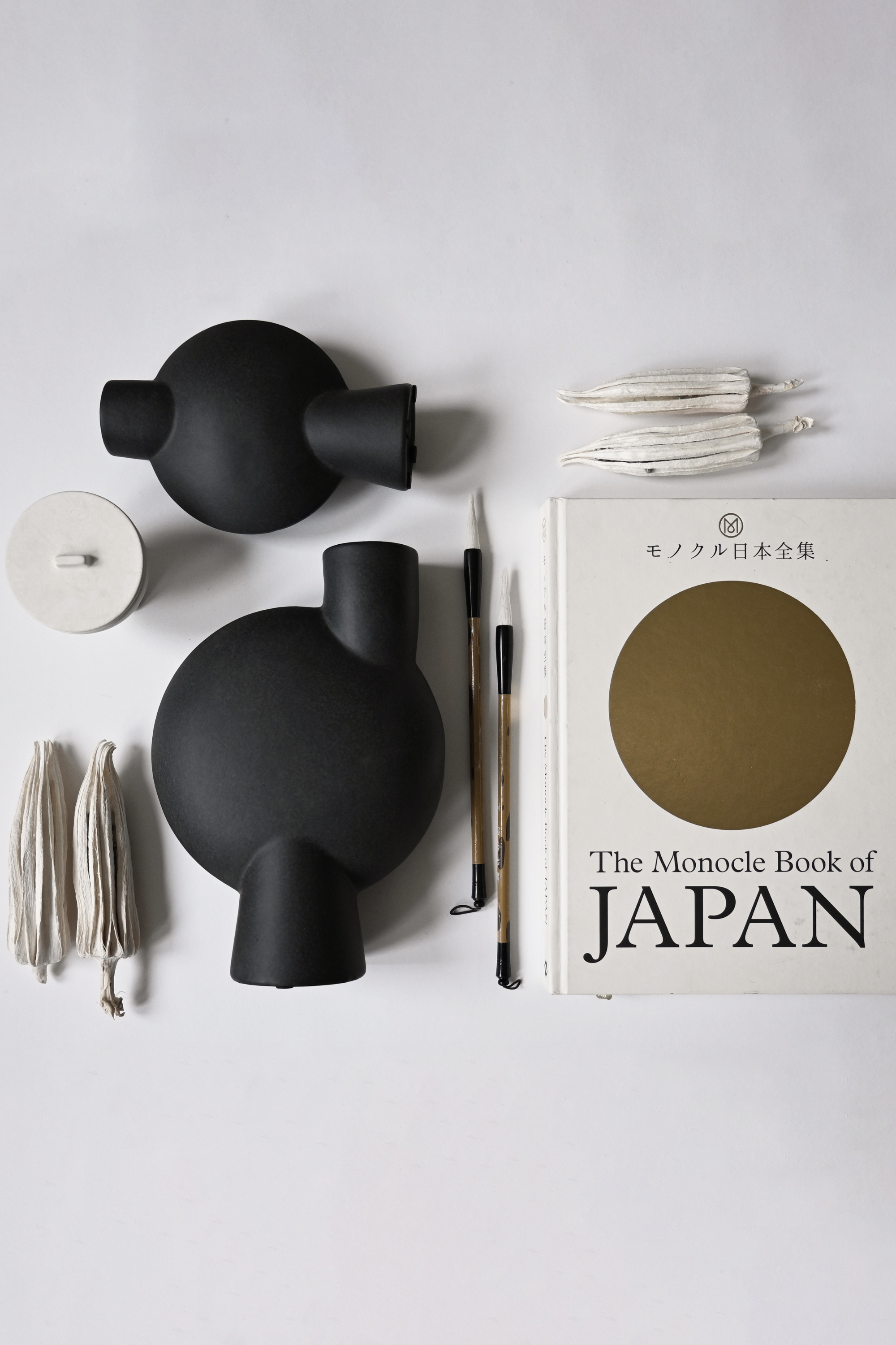 Sphere Bubl Váza, medio fekete