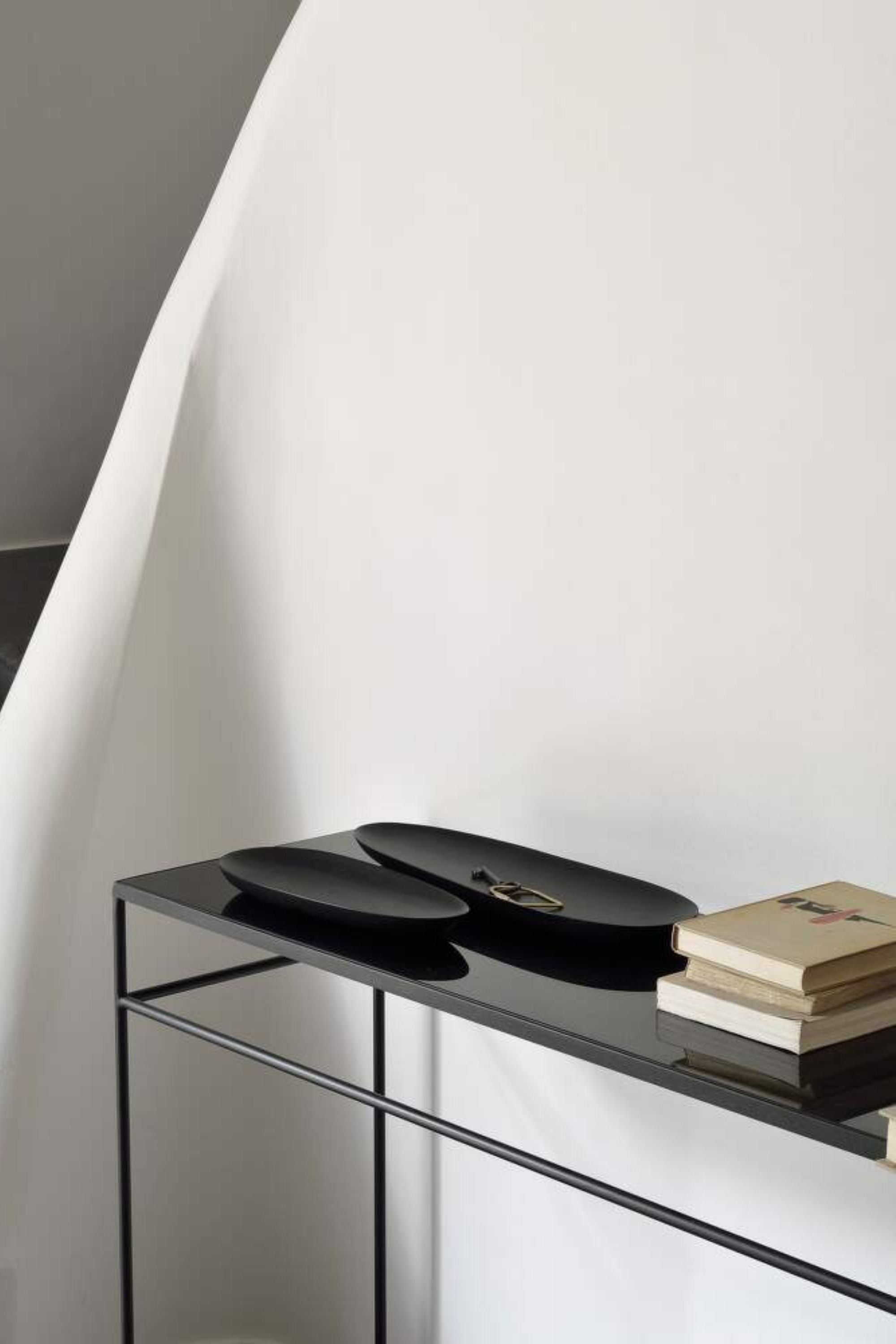 Thin Oval boards set Mahogany black