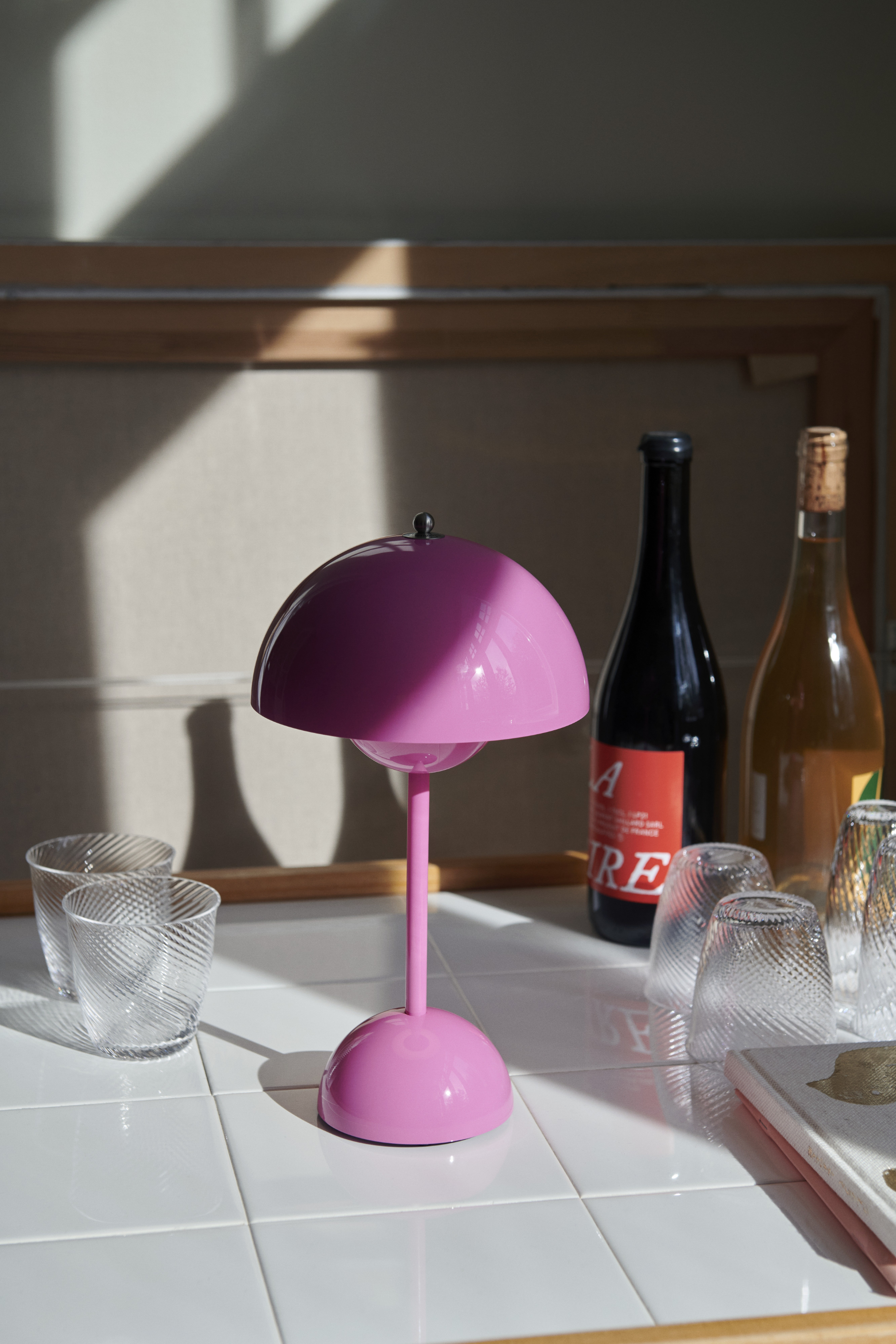 Flowerpot VP9 rózsaszín lámpa