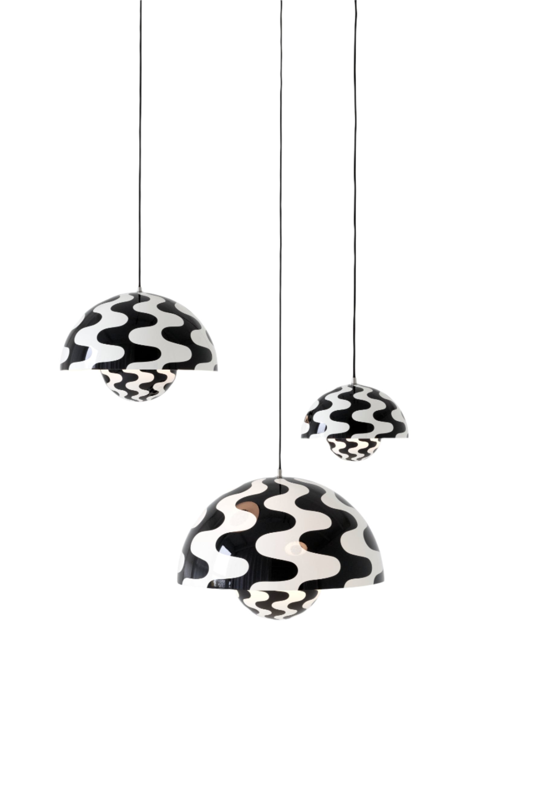Flowerpot VP2 Black&White | &Tradition | Home of Solinfo |