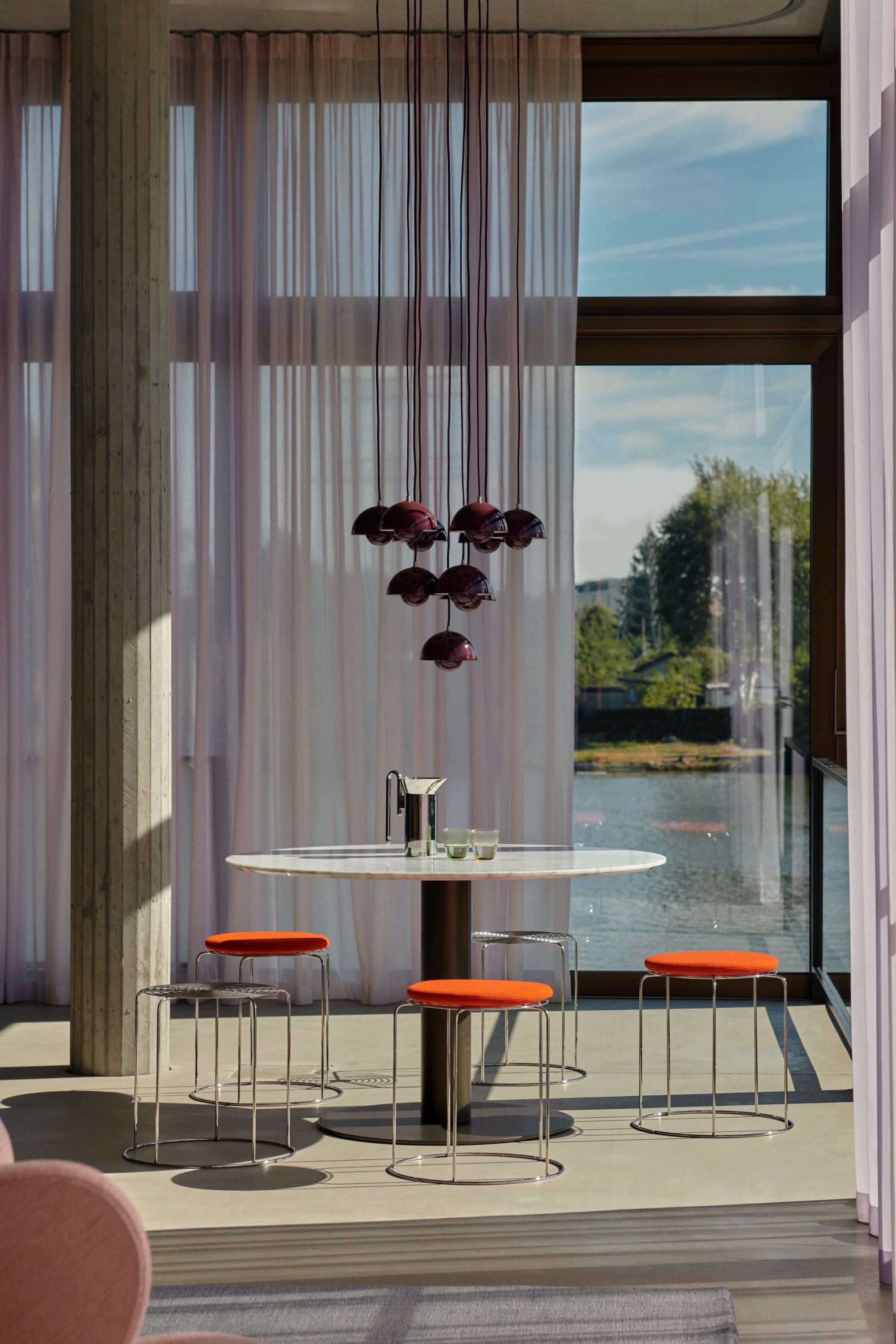 Flowerpot VP10 Bordó függeszték