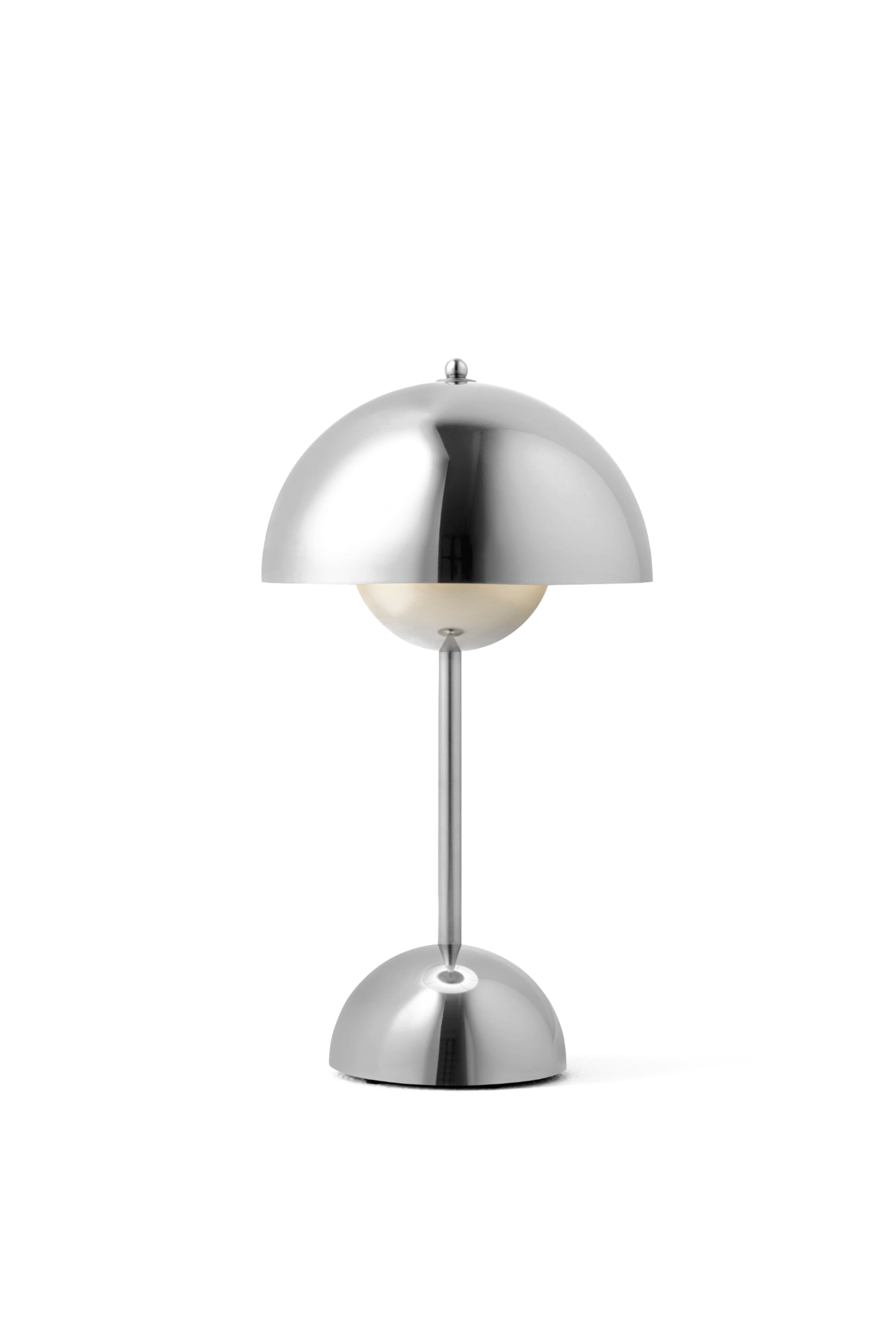 Flowerpot VP9 chrome lamp