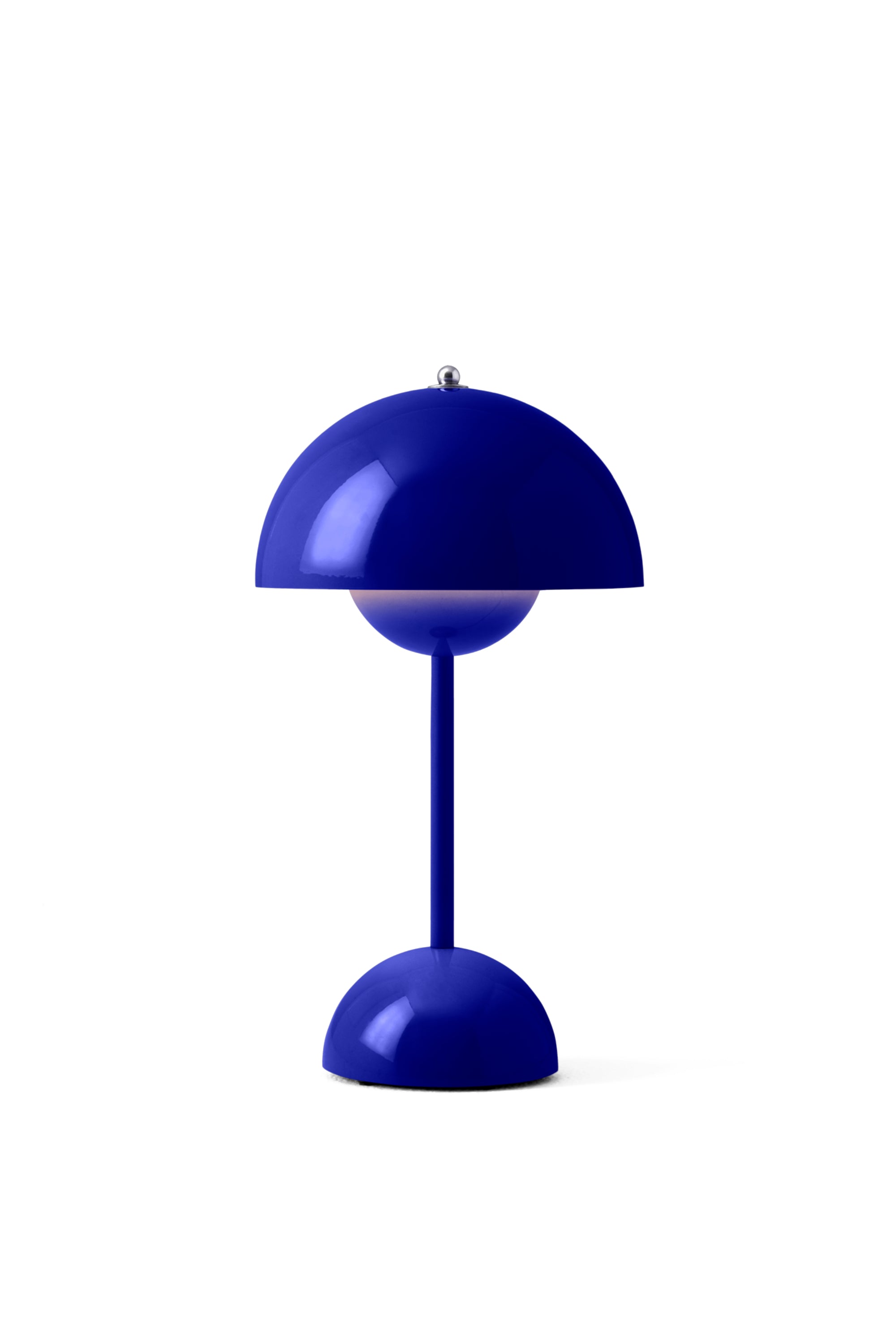 Flowerpot VP9 cobalt blue lamp