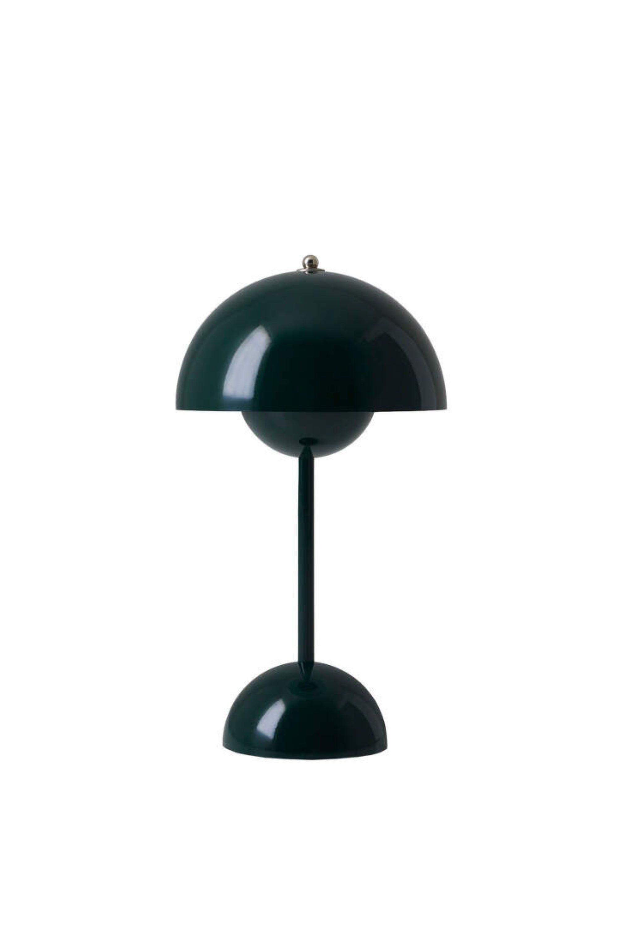 Flowerpot VP9 dark green lamp