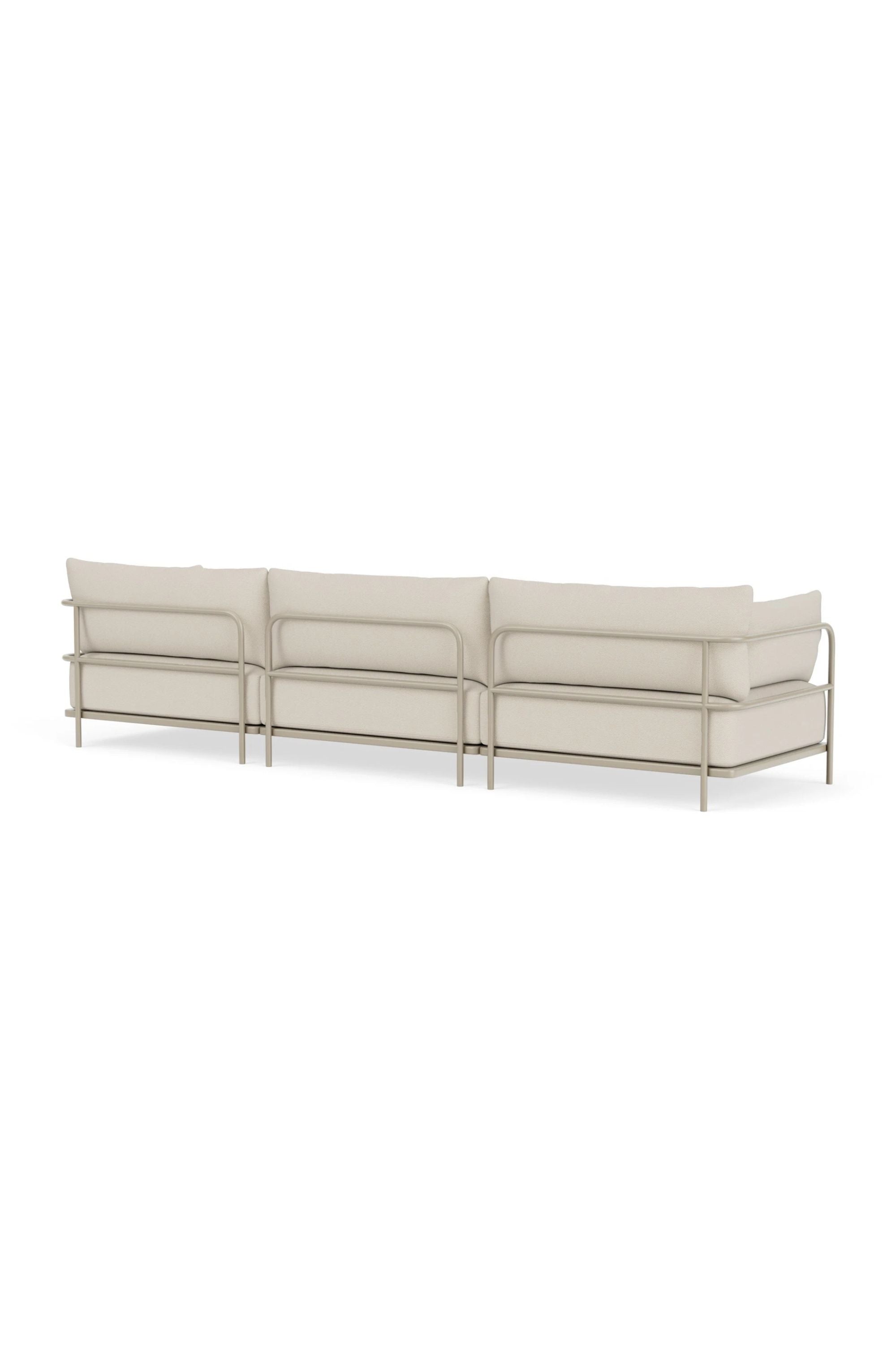 VIncent 3,5 személyes kültéri kanapé Sandshell