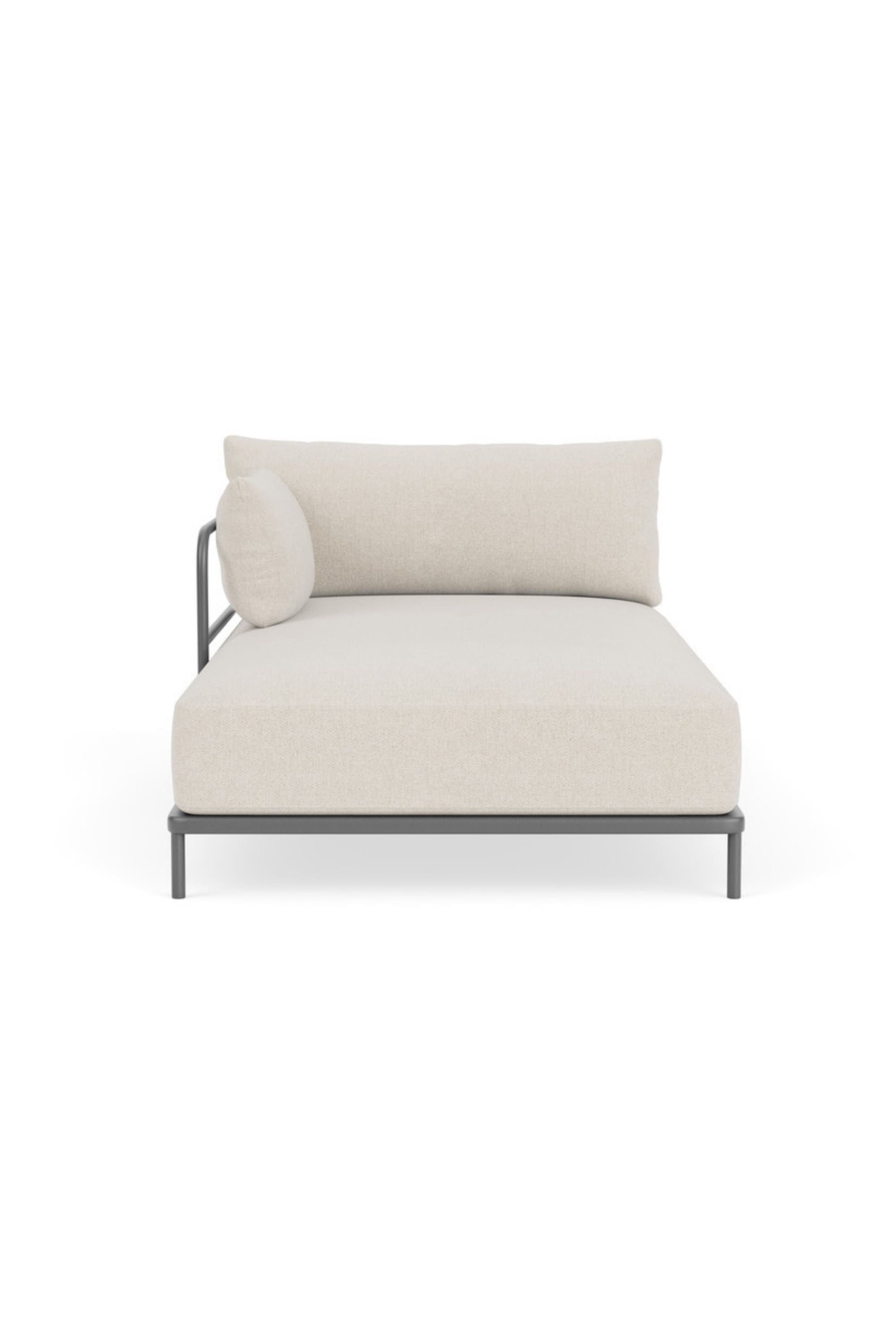 Vincent Outdoor Chaise longue arm left Martinique