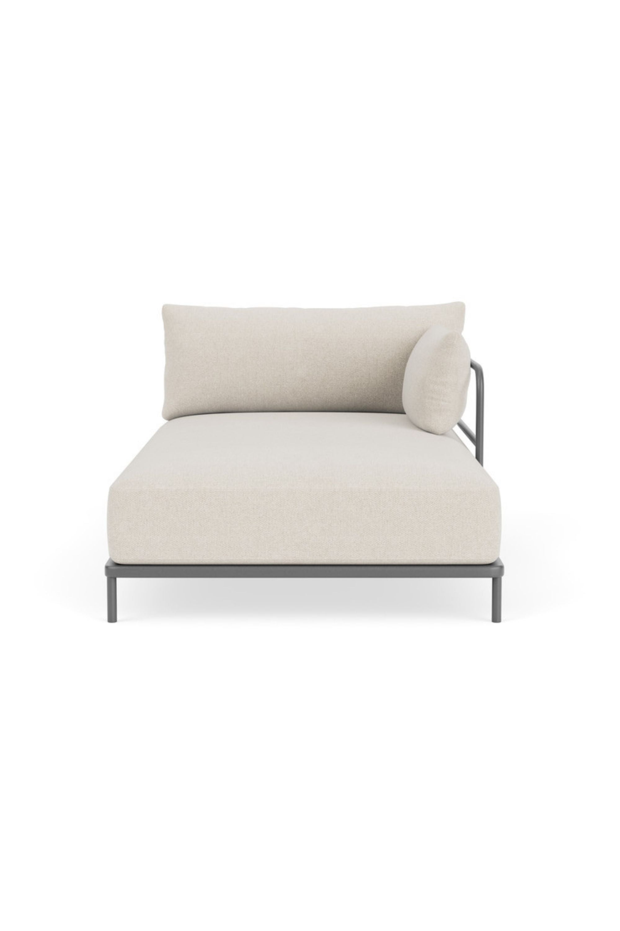 Vincent Outdoor Chaise longue arm right Martinique