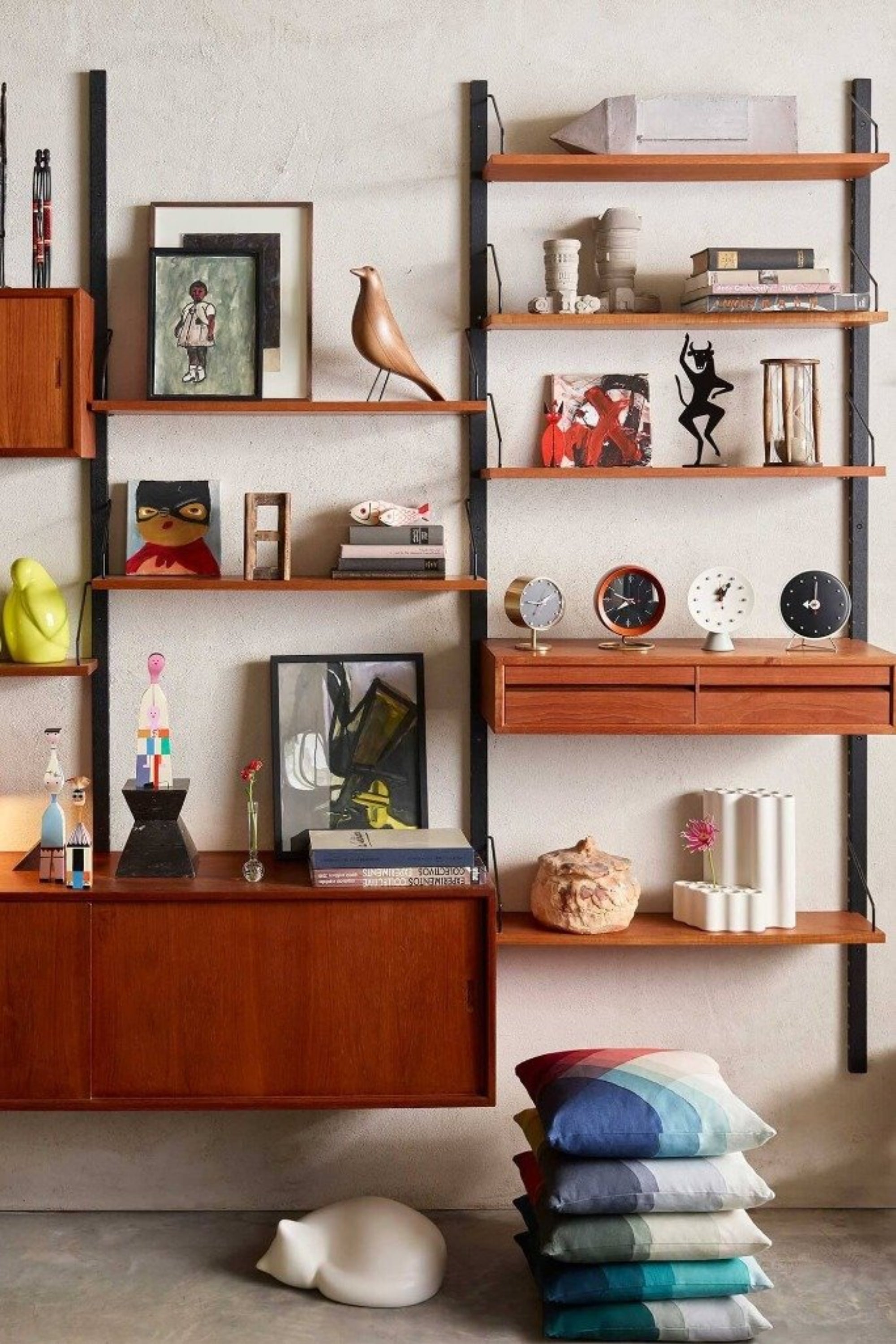 Eames House walnut bird