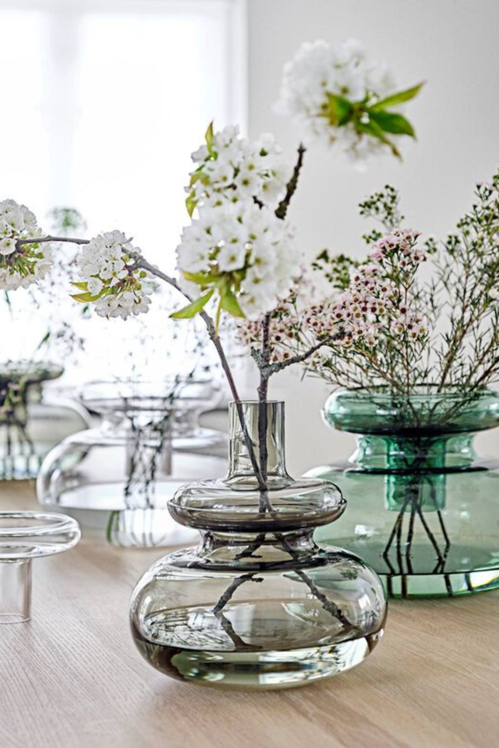 Inu Vase Smoked Grey 23x25 cm