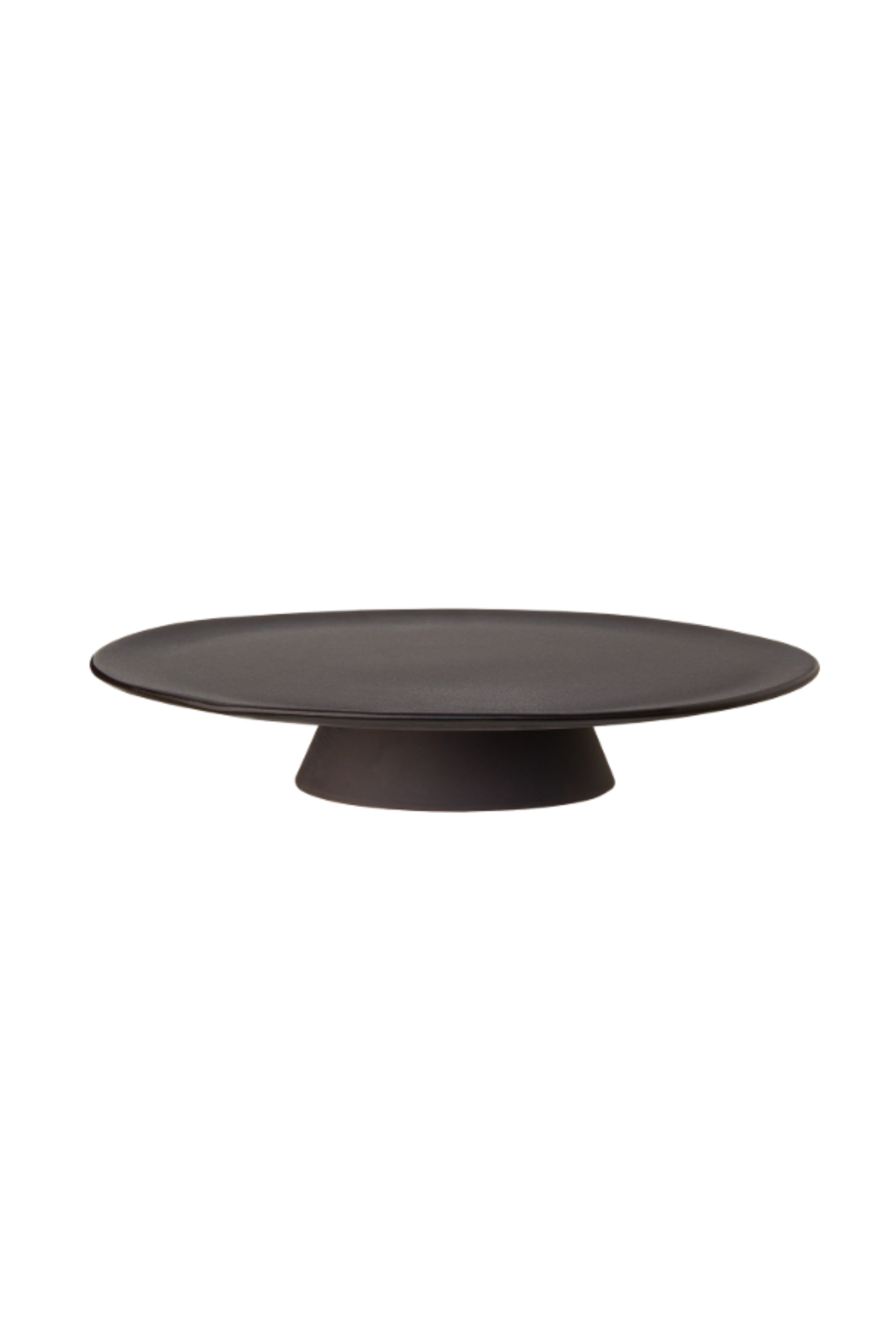 RAW Titanium Black - cake stand on foot