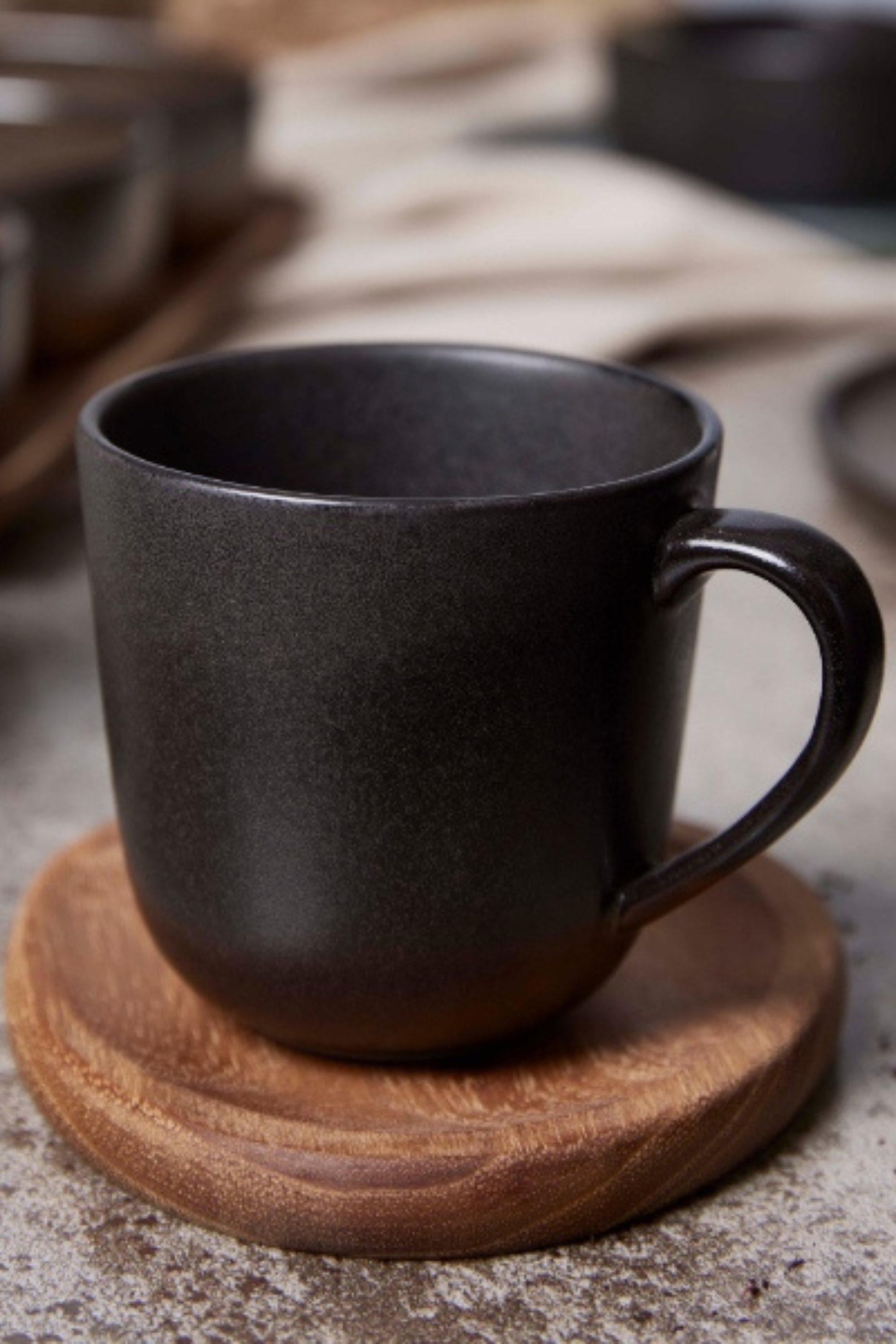 RAW Titanium Black - coffe cup