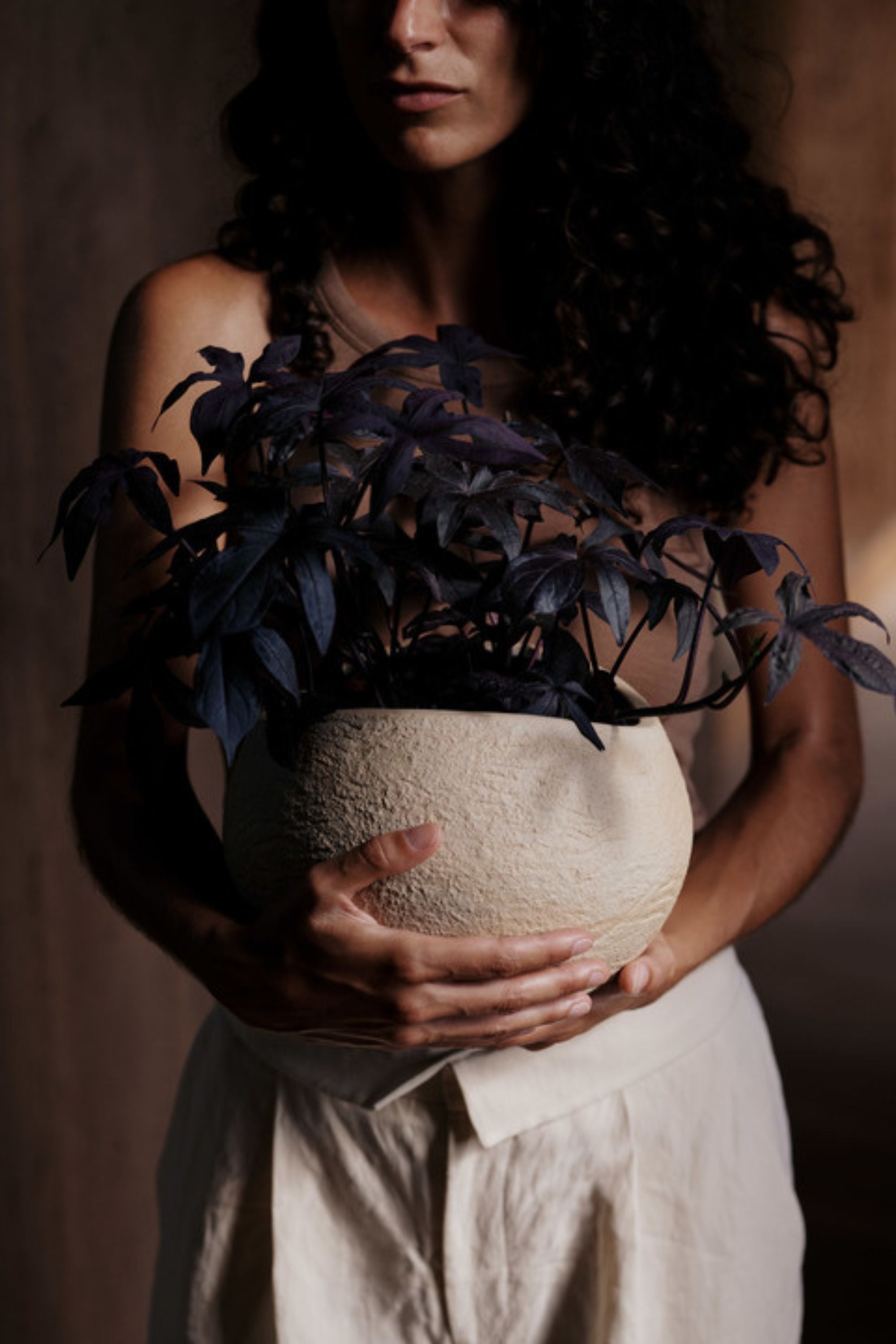 Plantas Planter H24 Ivory