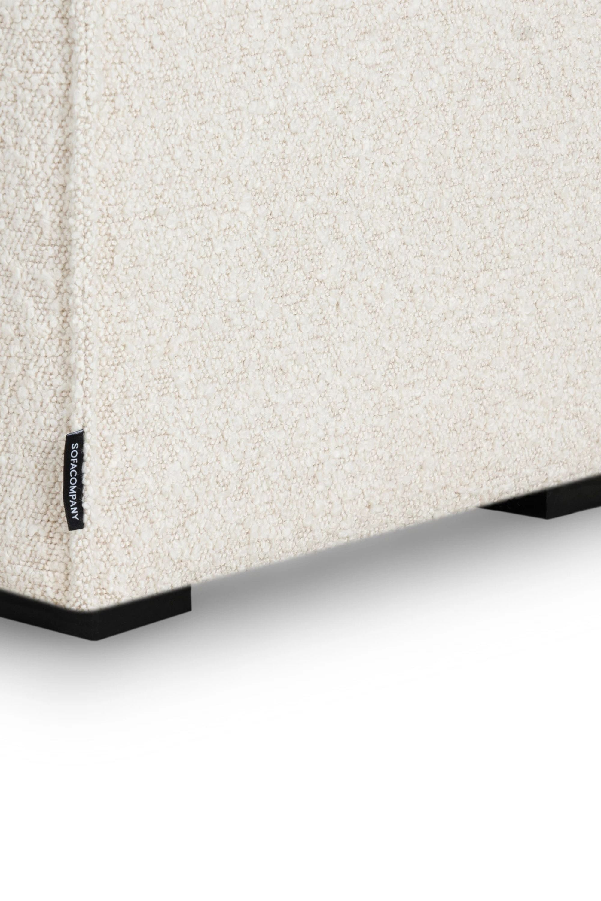 Daphne Maya Cream moduláris kanapé bal karfás elem