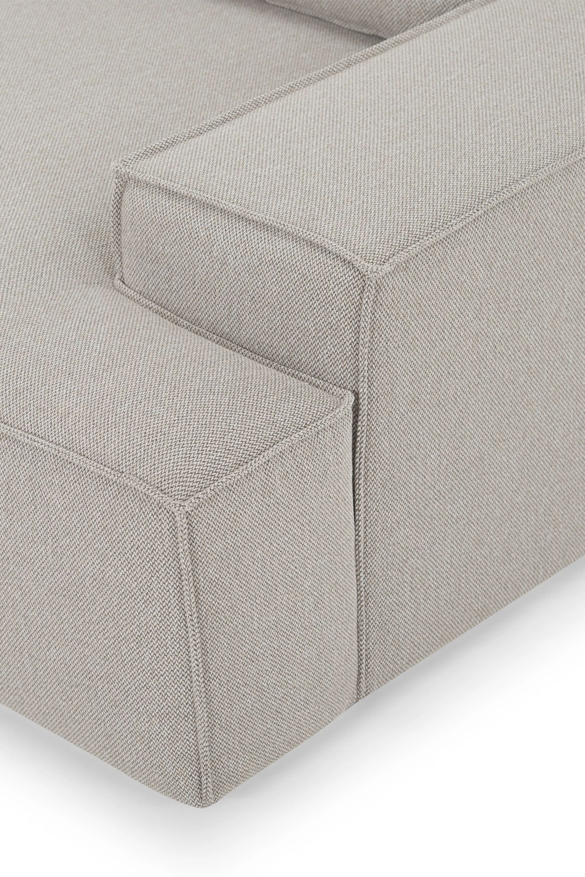 Daphne Agnes Brown moduláris kanapé jobb karfás elem