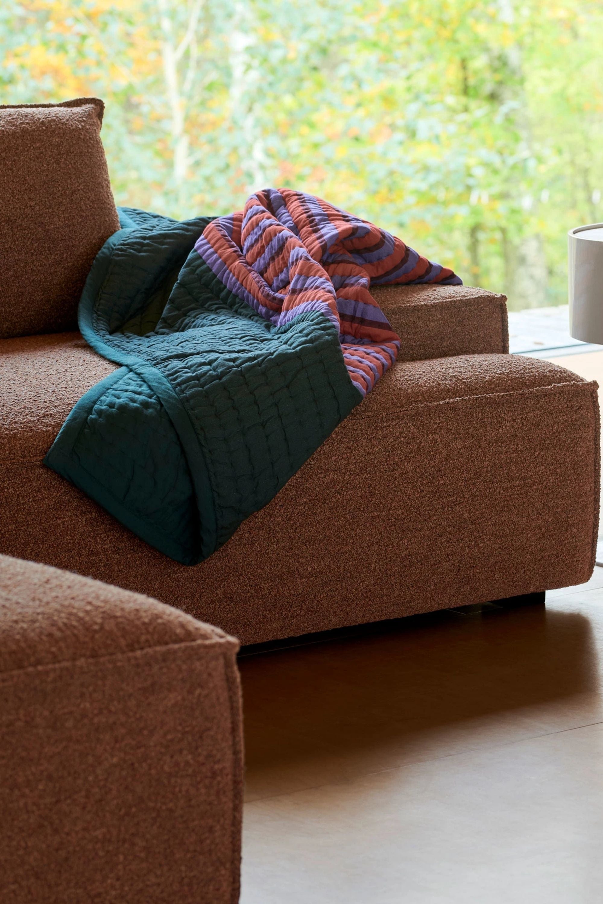 Daphne Pebble Rust moduláris kanapé bal fekvőfotel elem