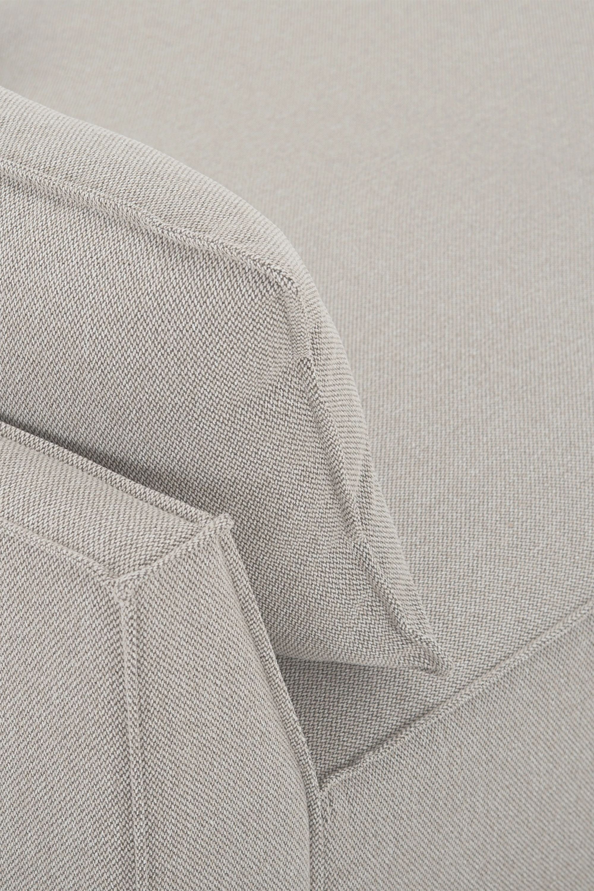 Daphne Agnes Brown moduláris kanapé jobb fekvőfotel elem