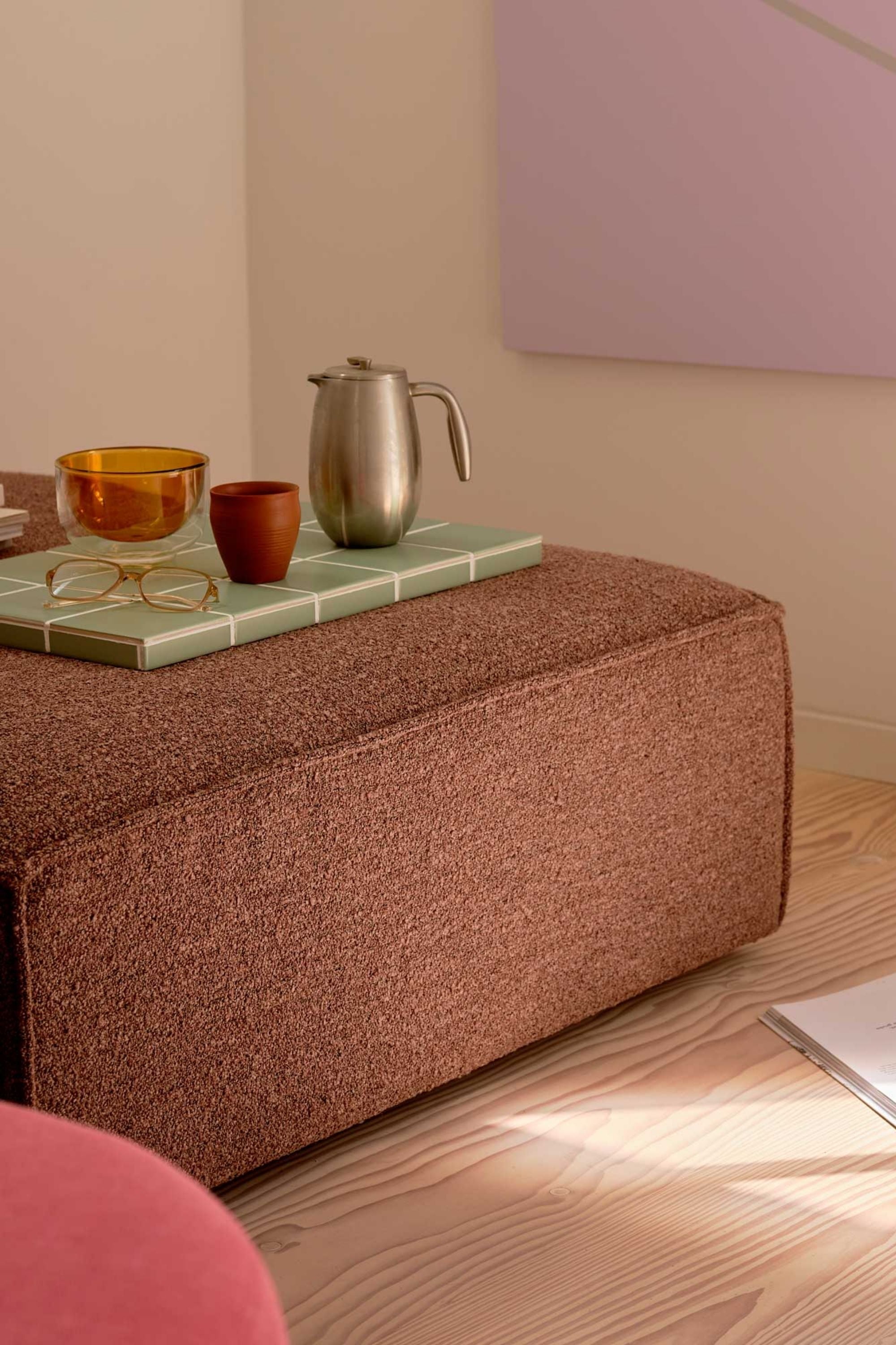 Daphne Pebble Rust moduláris kanapé bal sarok elem