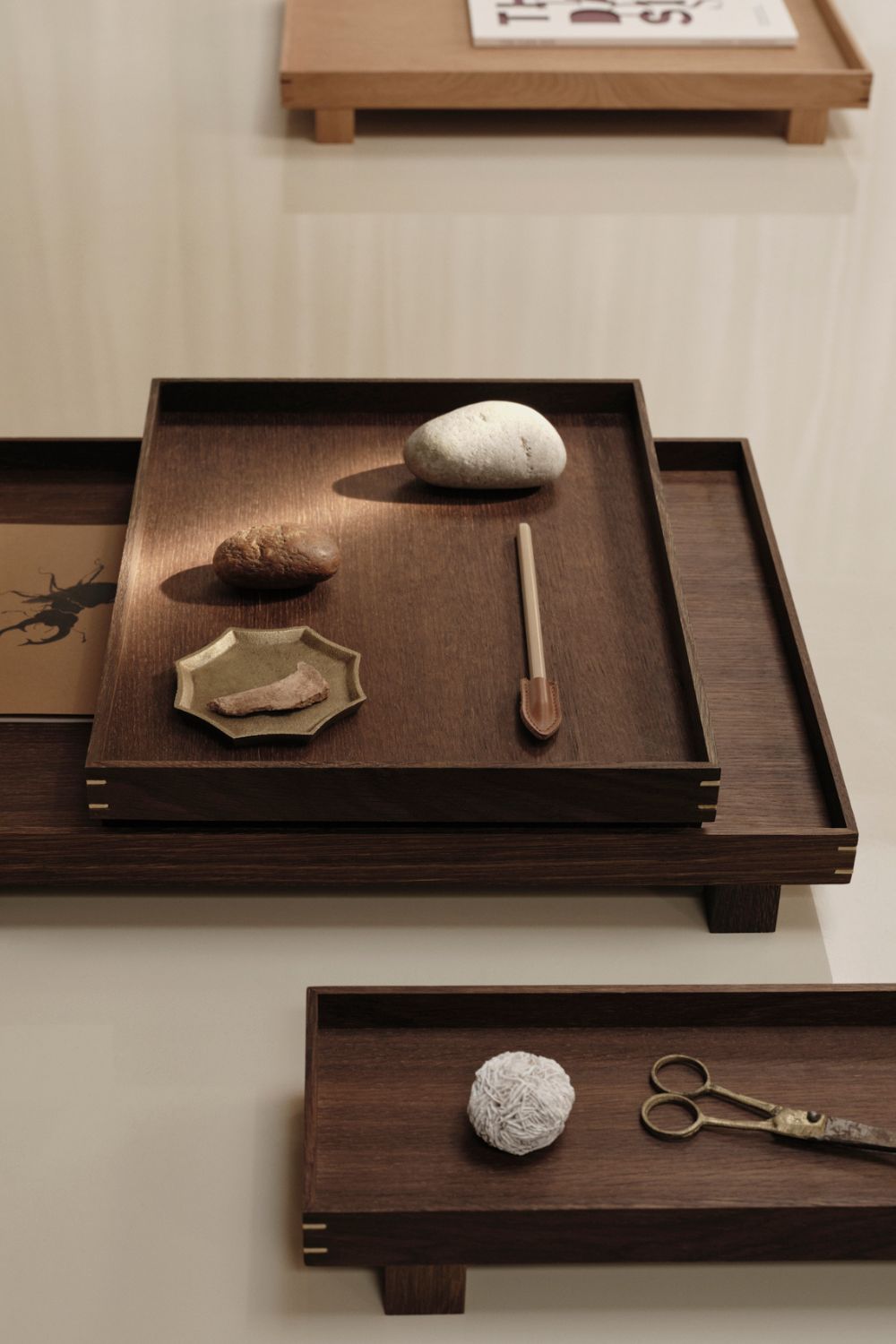 Bon Smoked Oak Tray Small | ferm LIVING | Home of Solinfo