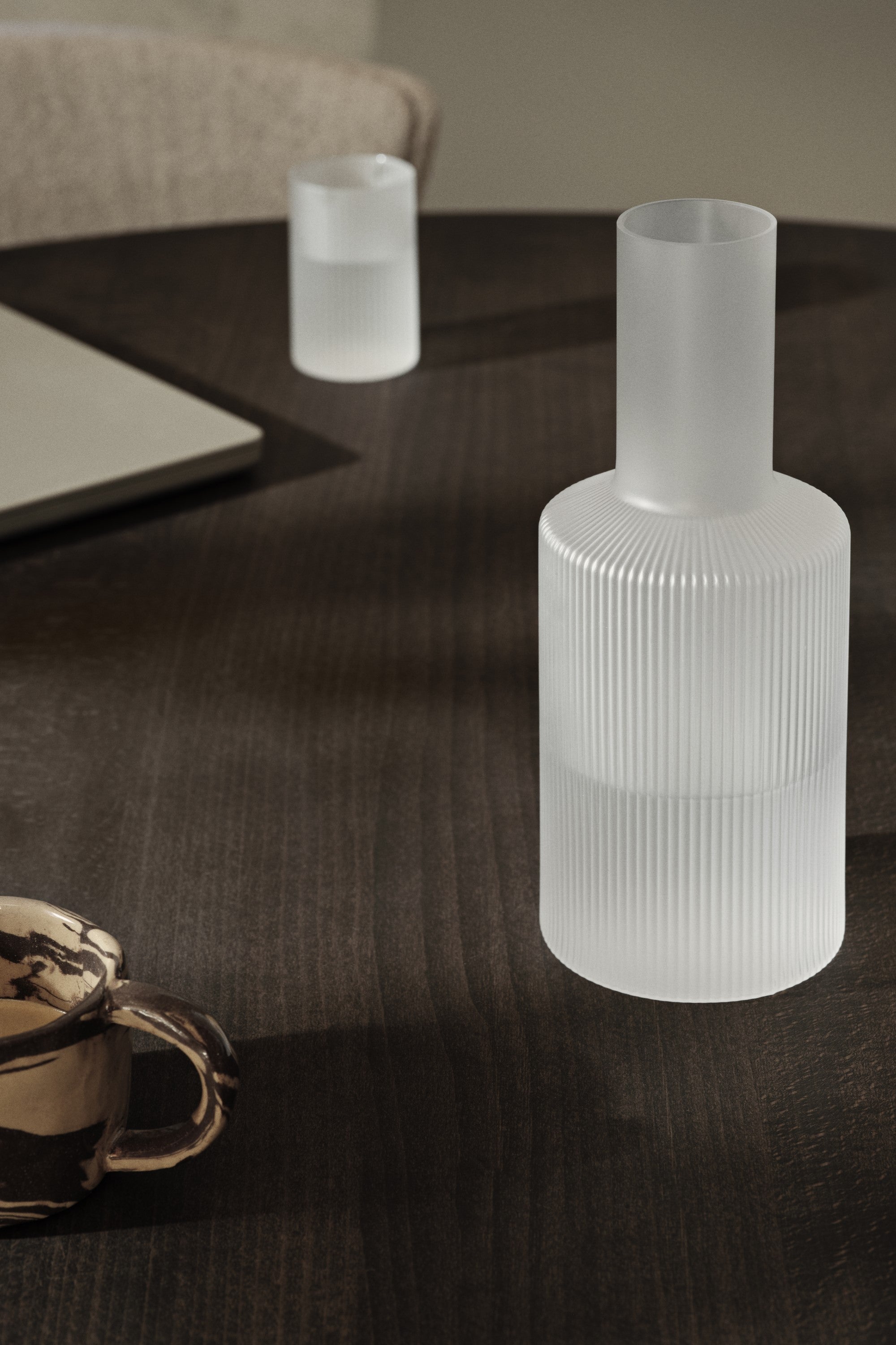 Ripple Frosted Carafe | ferm LIVING | Home of Solinfo