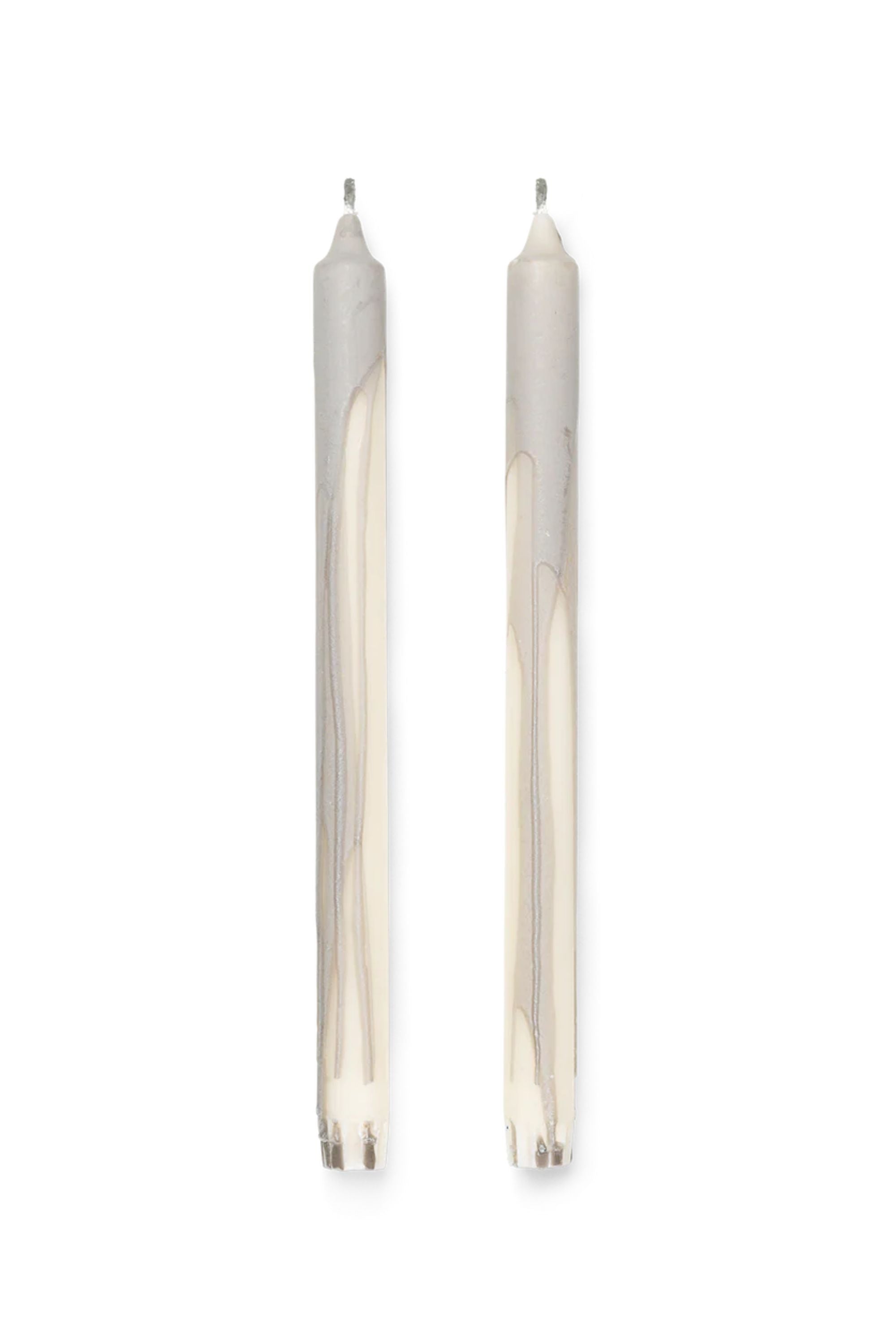 Dryp gyertya szett meleg szürke