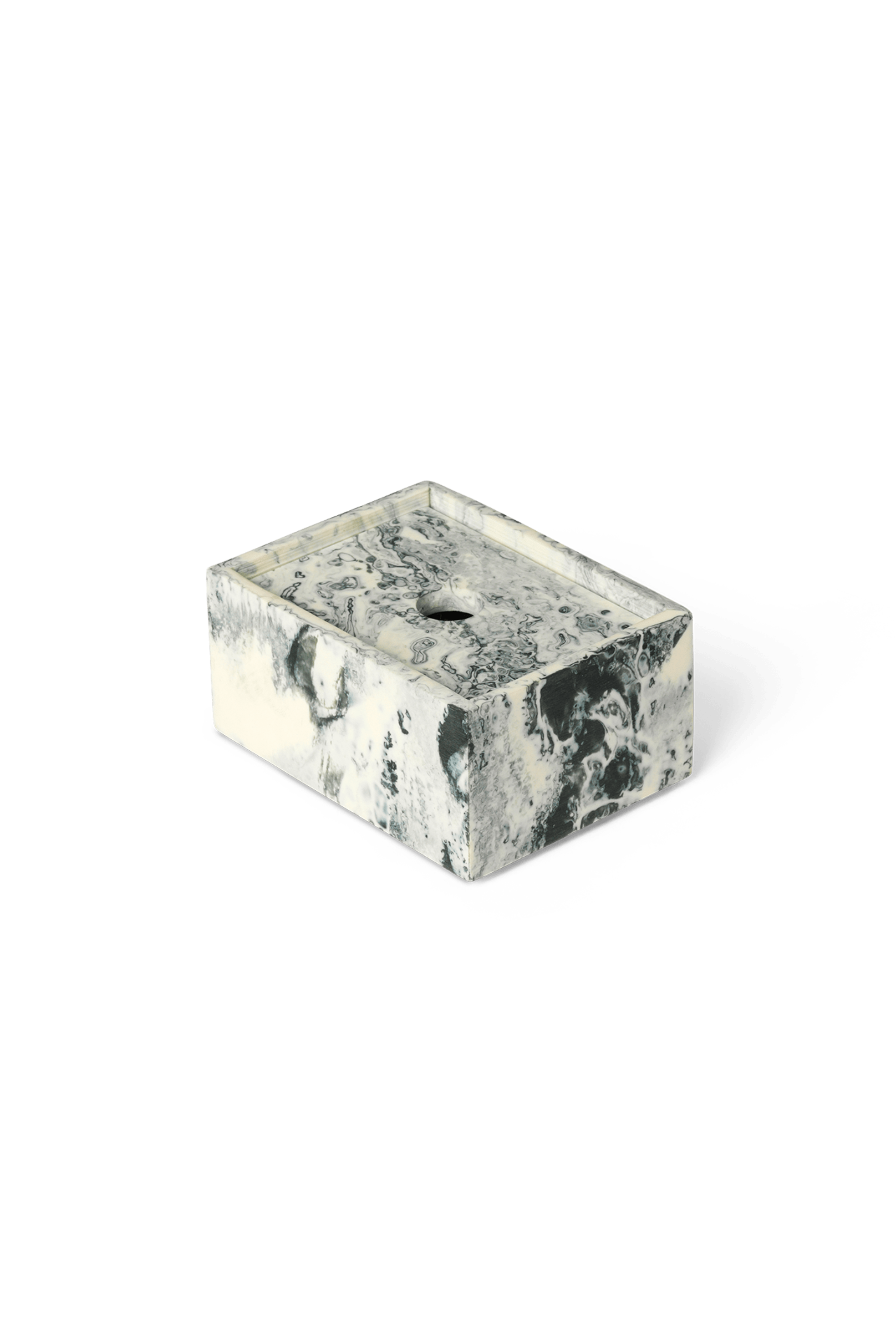 Mist Box - 7,5 x 10 - Emerald Off-white