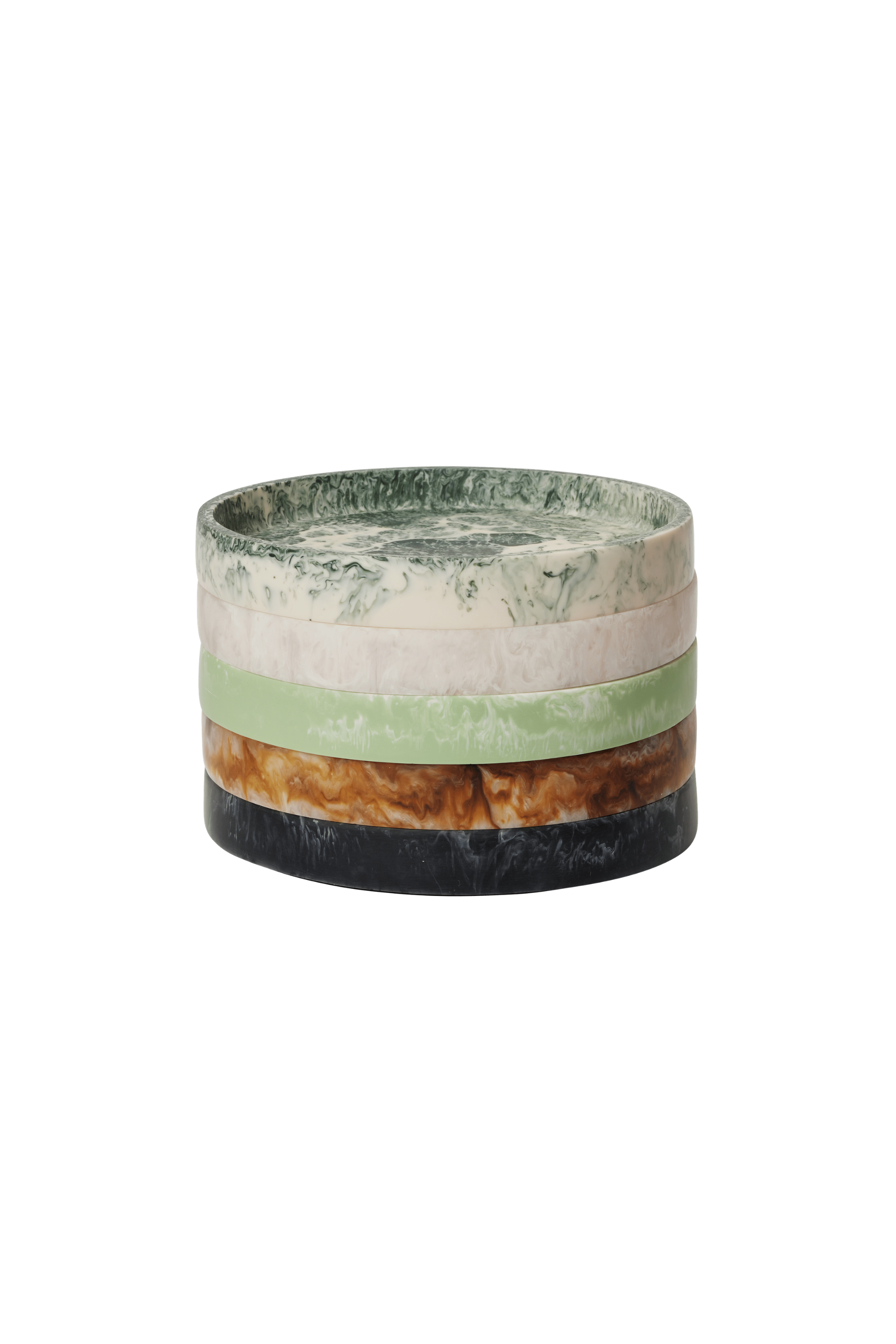 Mist Tray - ø20 - Emerald Off-white