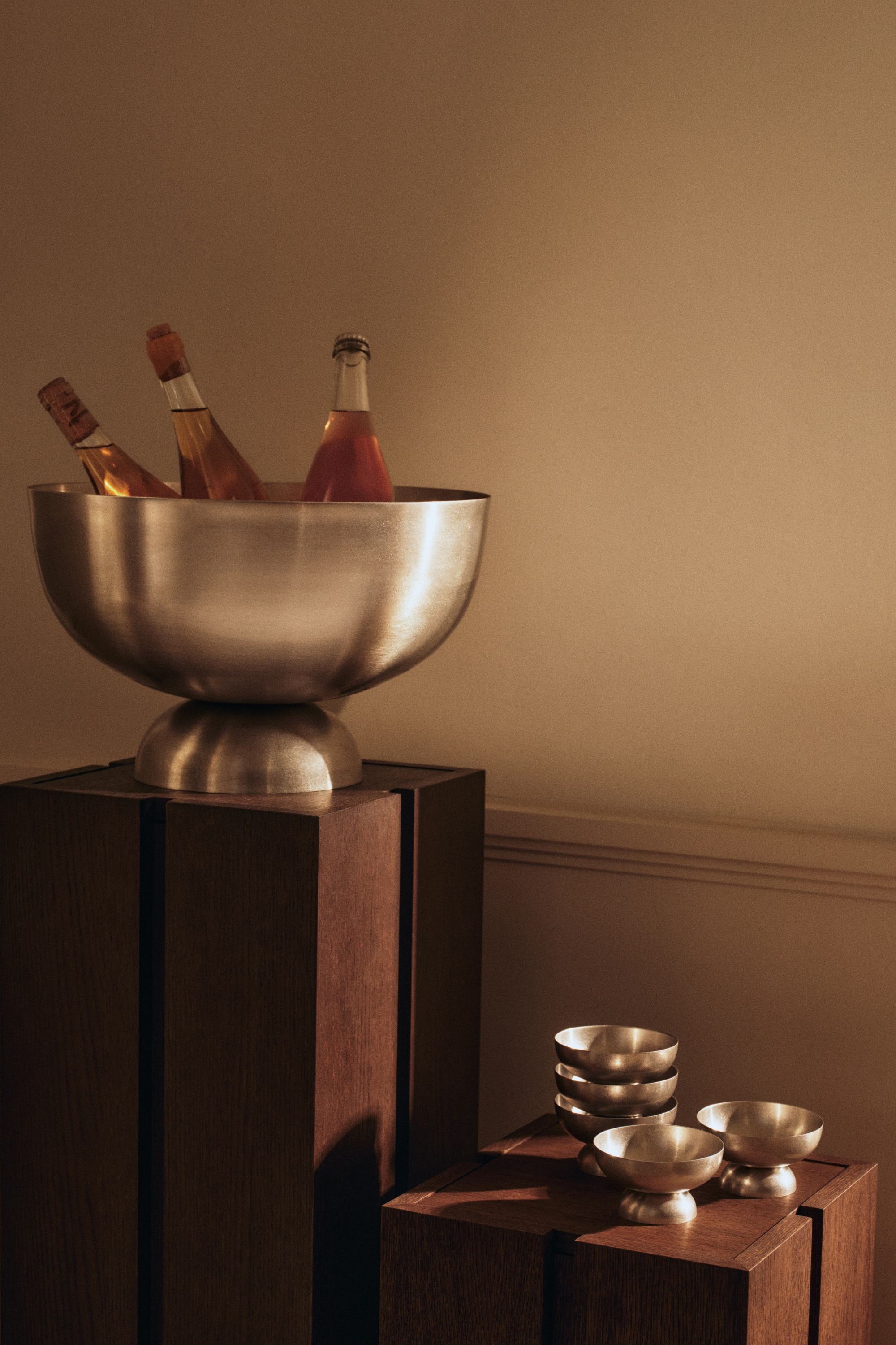 Tumbled Champagne Cooler